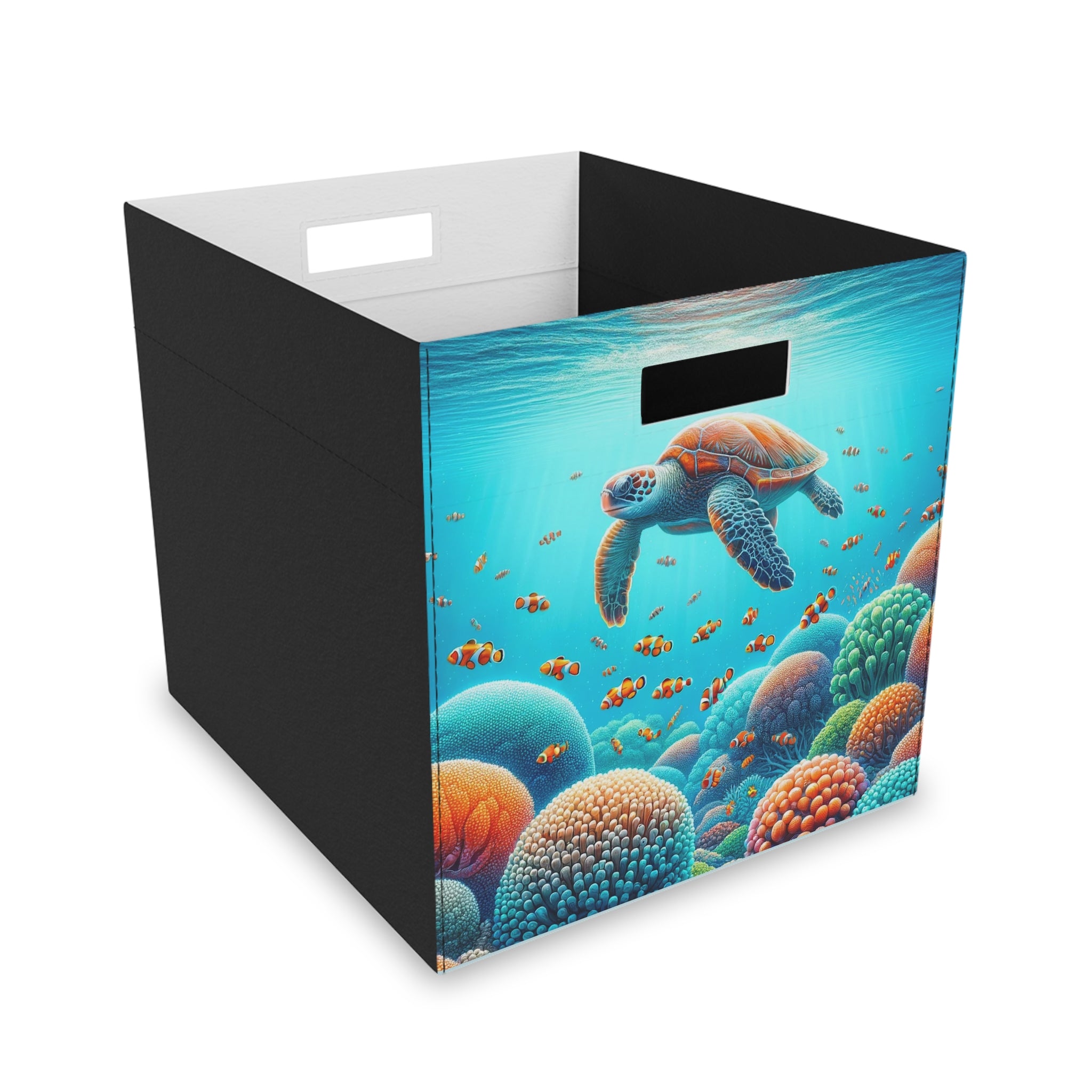 Turtle with clown fish - Storage Box