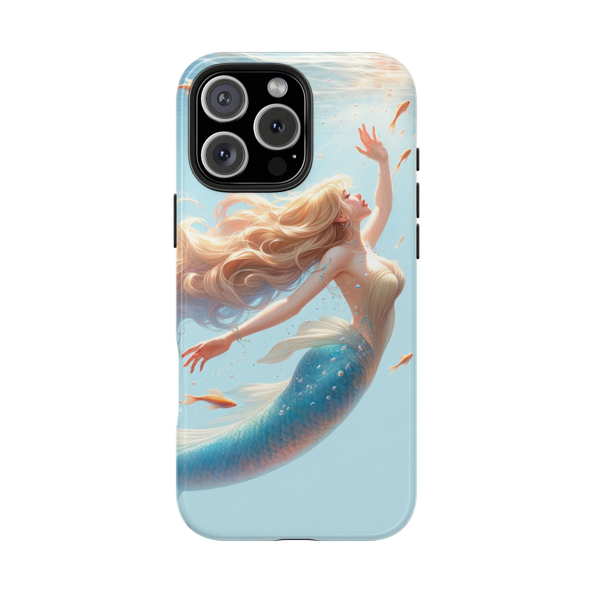Blond mermaid - Tough Phone Case