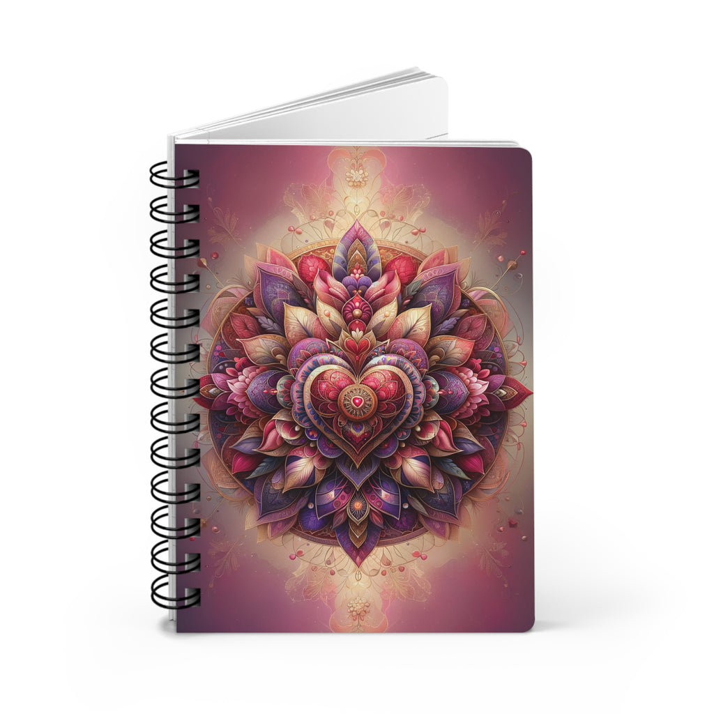 Pink Mandala - Spiral Notebook