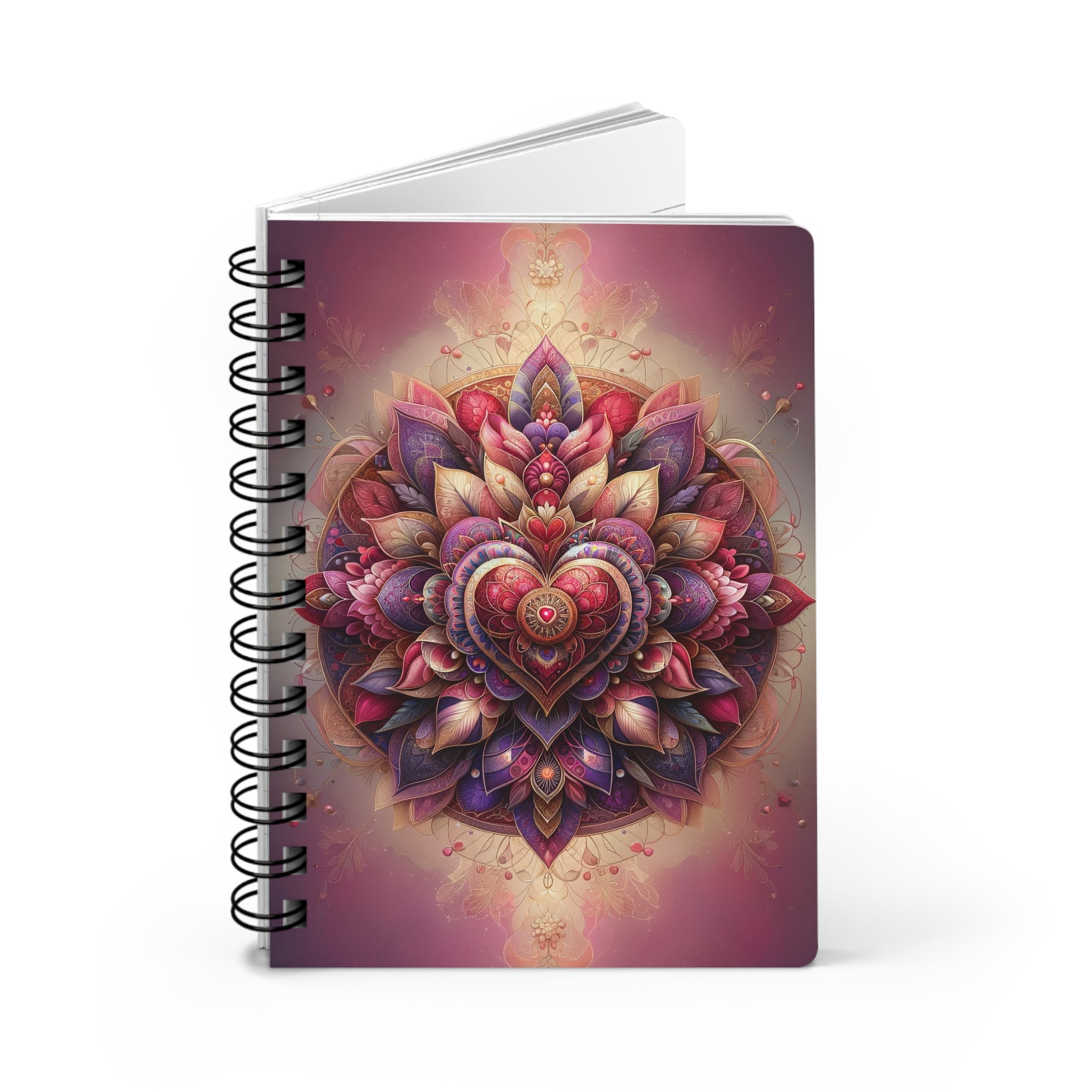 Pink Mandala - Spiral Notebook
