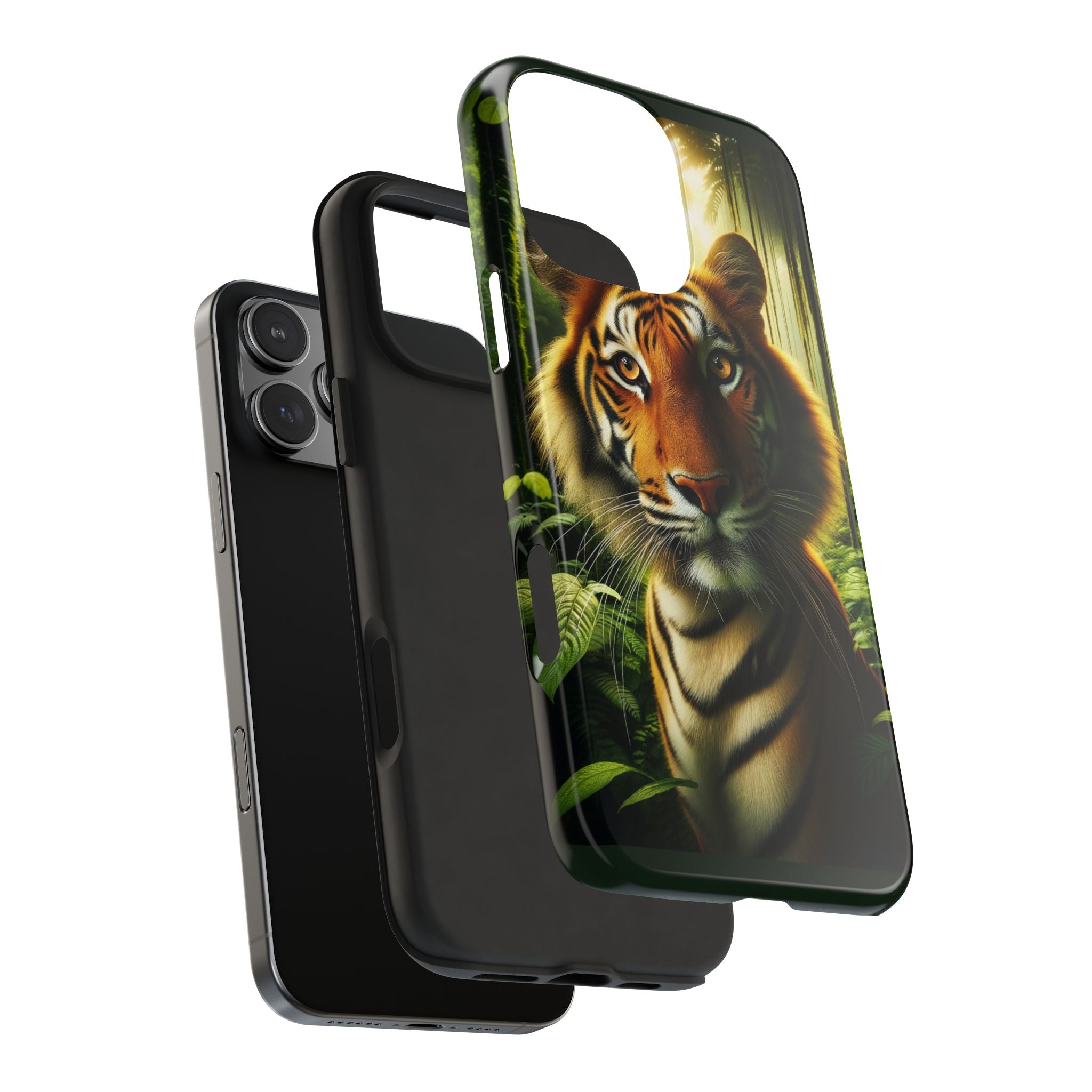 Curious Tiger - Tough Phone Case