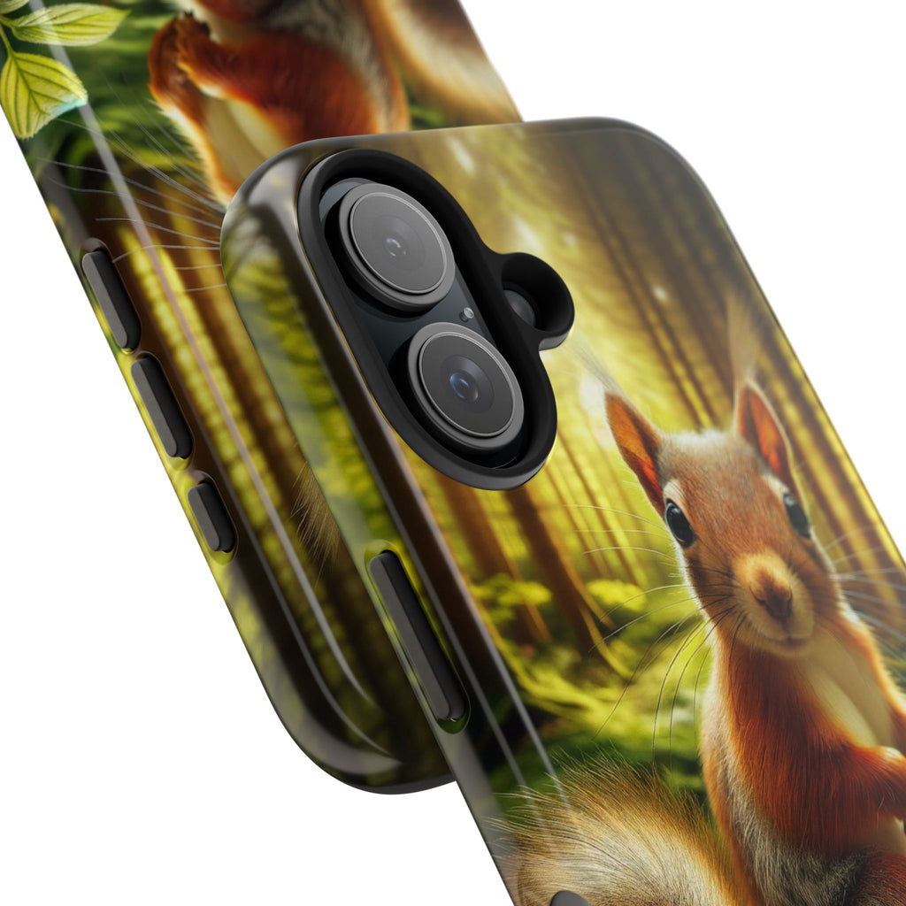 Curious squirrel - Tough Phone Case
