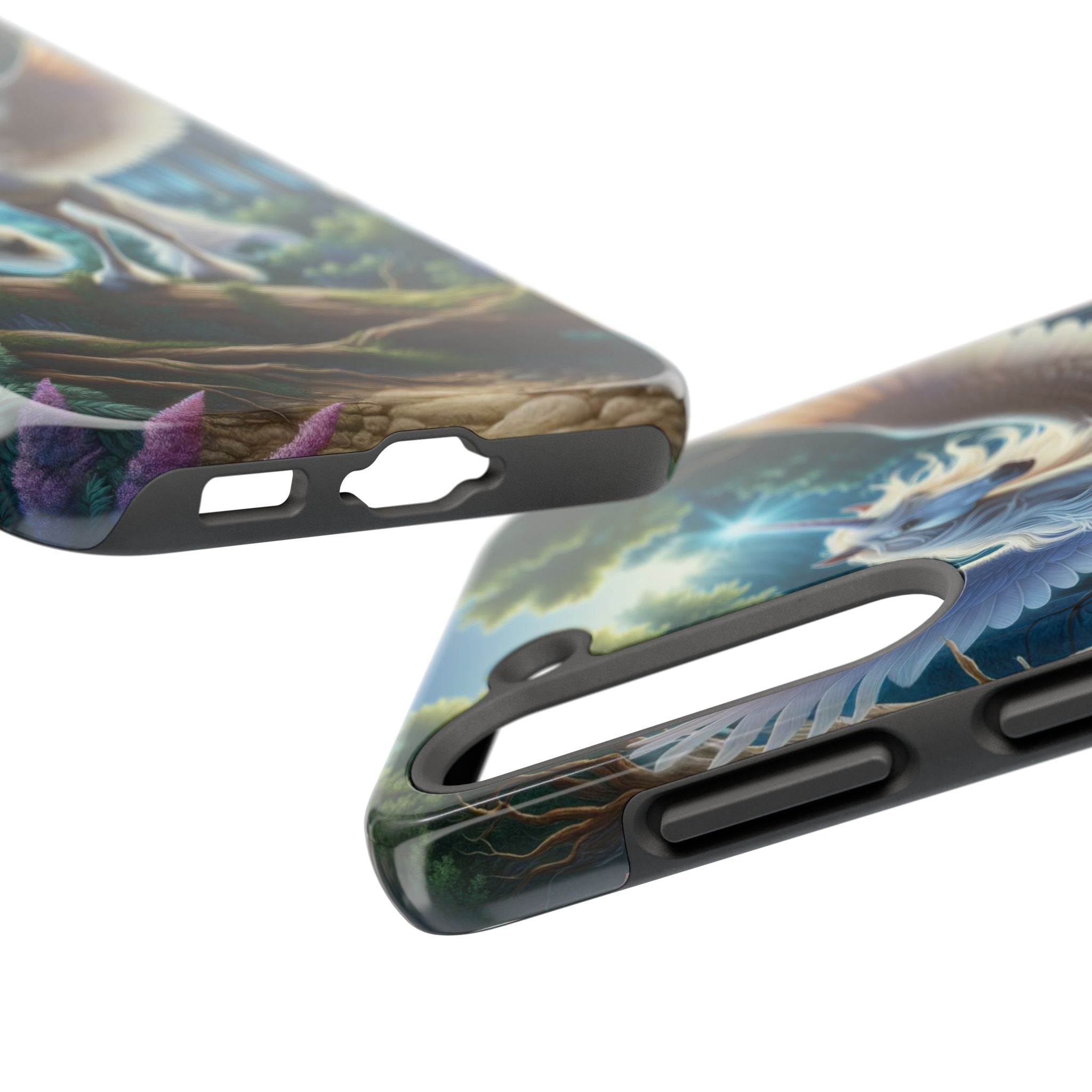 Landing Unicorn - Tough Phone Case
