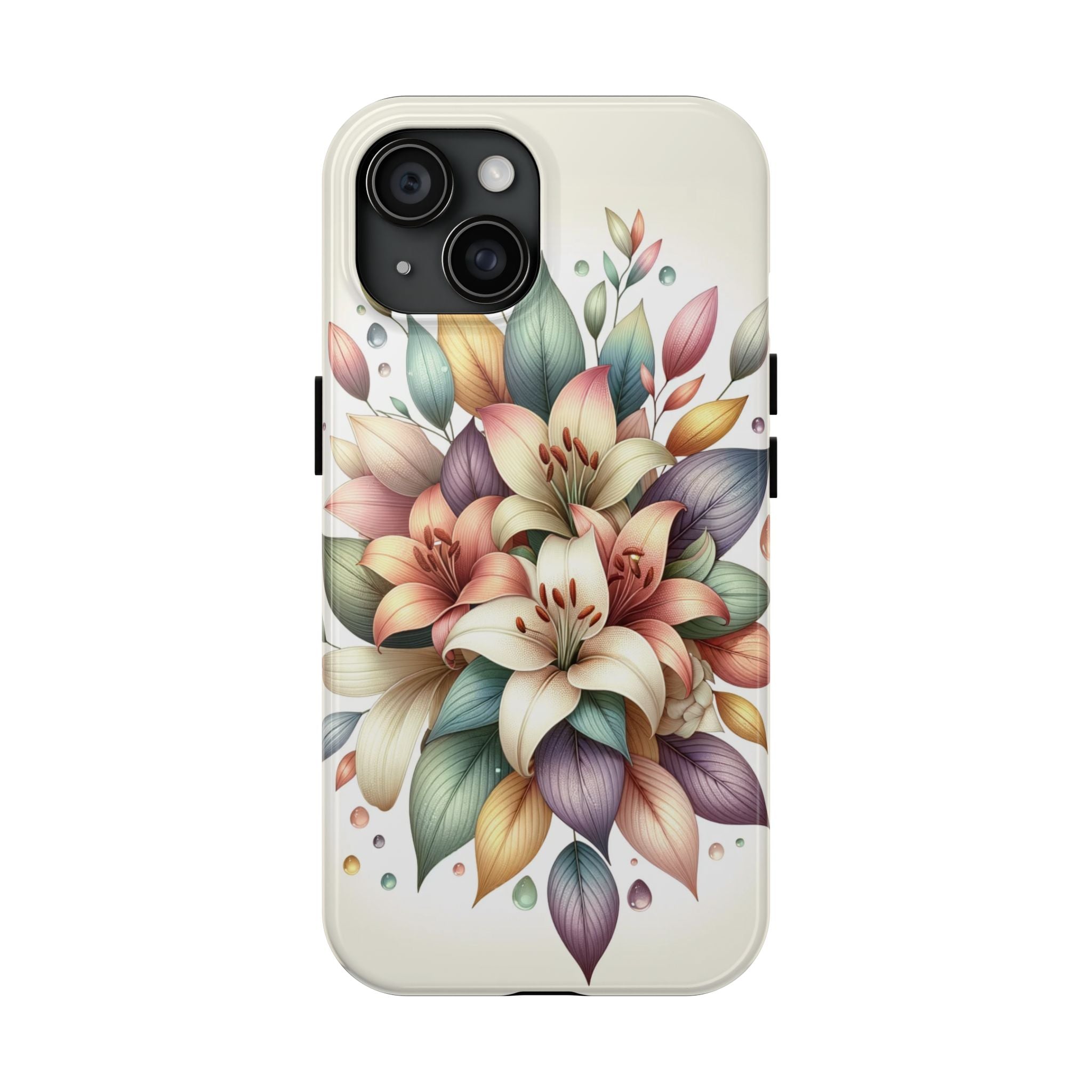 Phone Cases - Beautiful Lily Bouquet Design