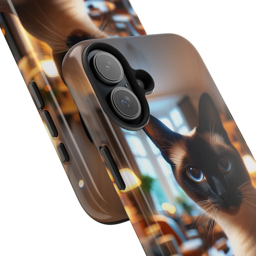 Curious cat - Tough Phone Case