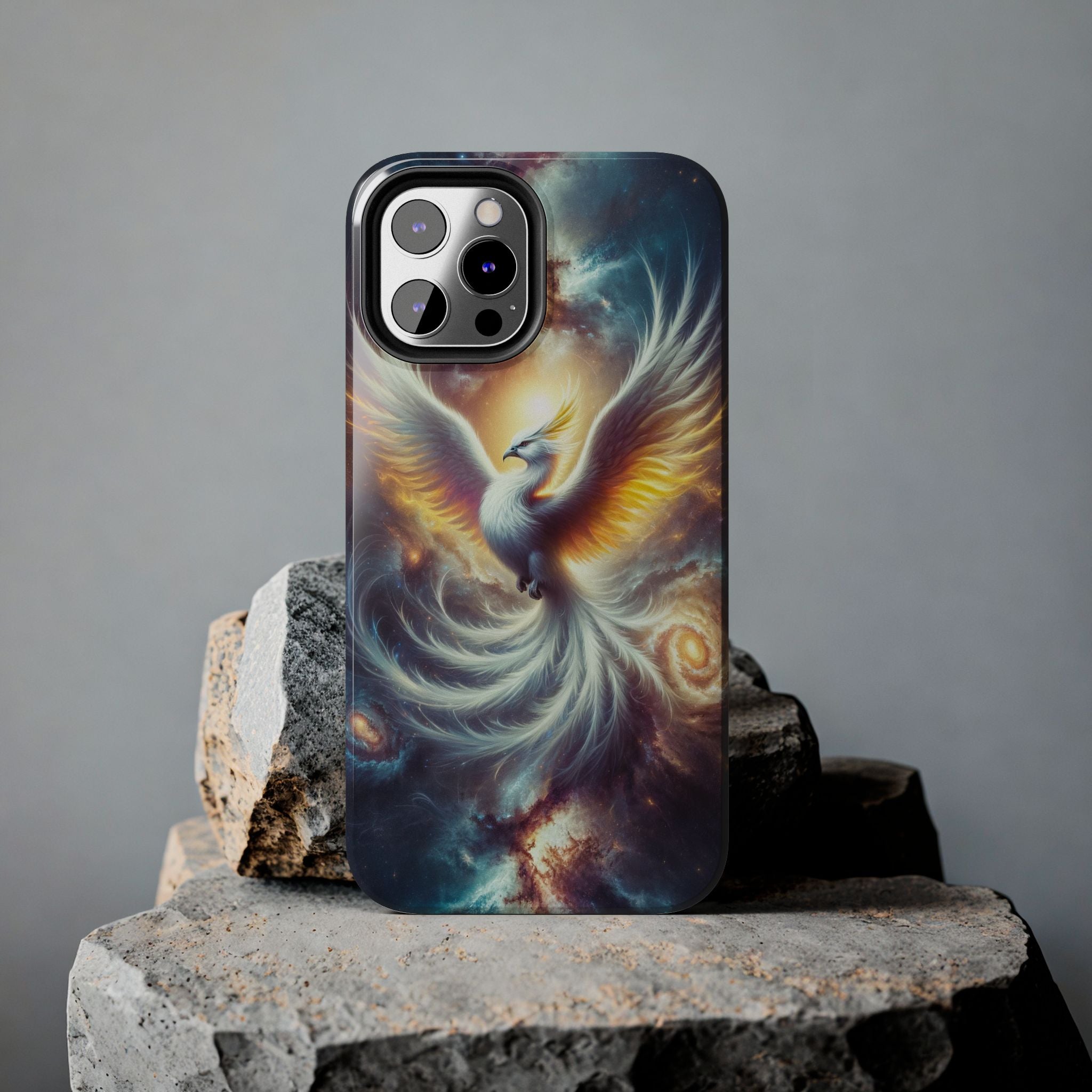 Phone Case - White Phoenix Design