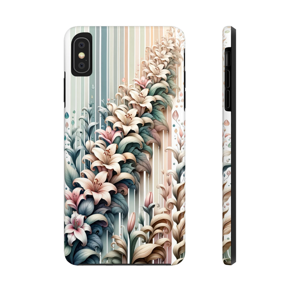 Pastel lilies - Tough Phone Case