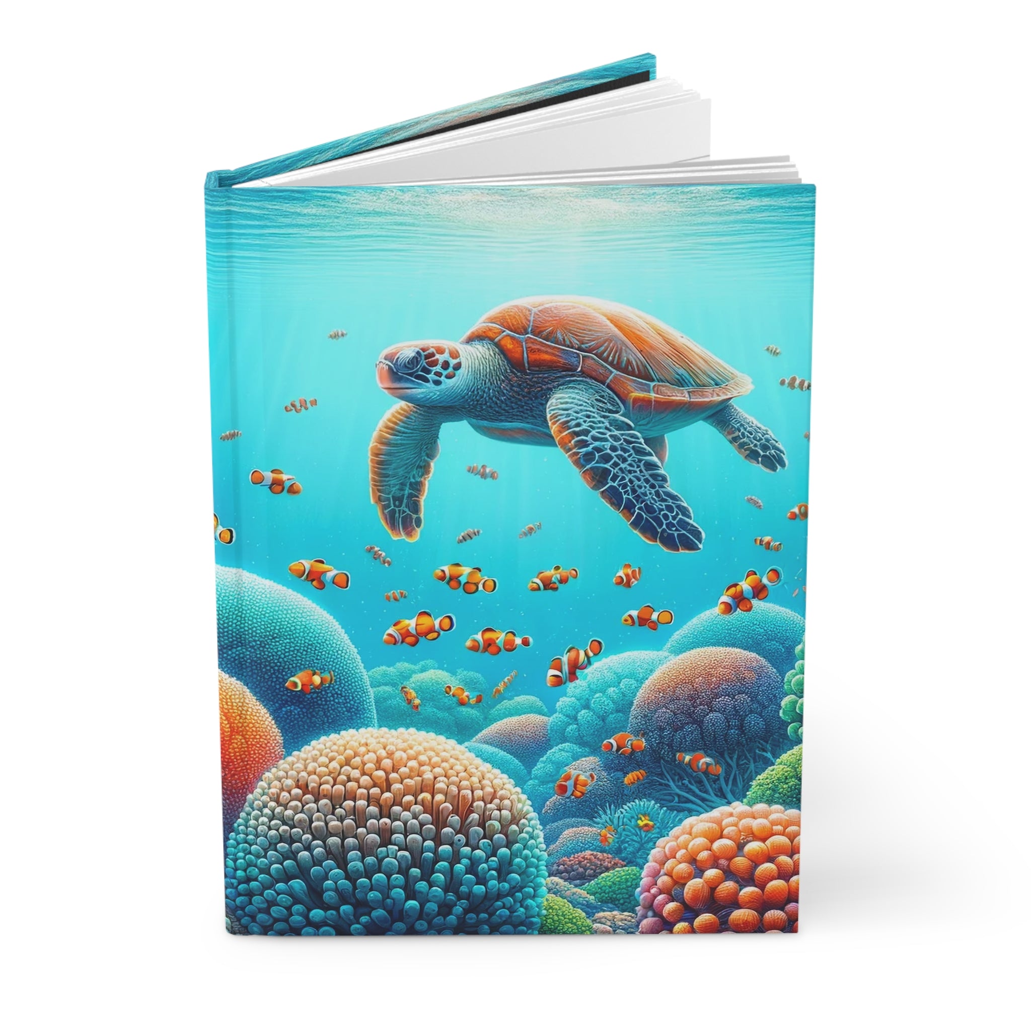 Turtle - Hardcover Notebook
