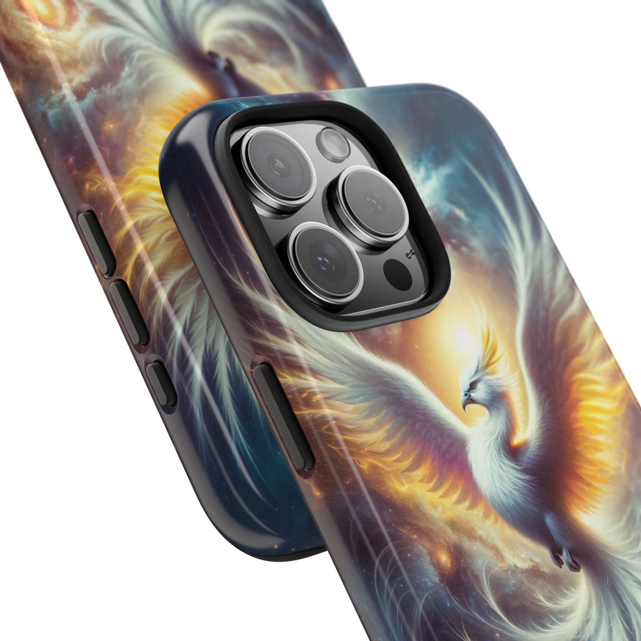 Phone Case - White Phoenix Design