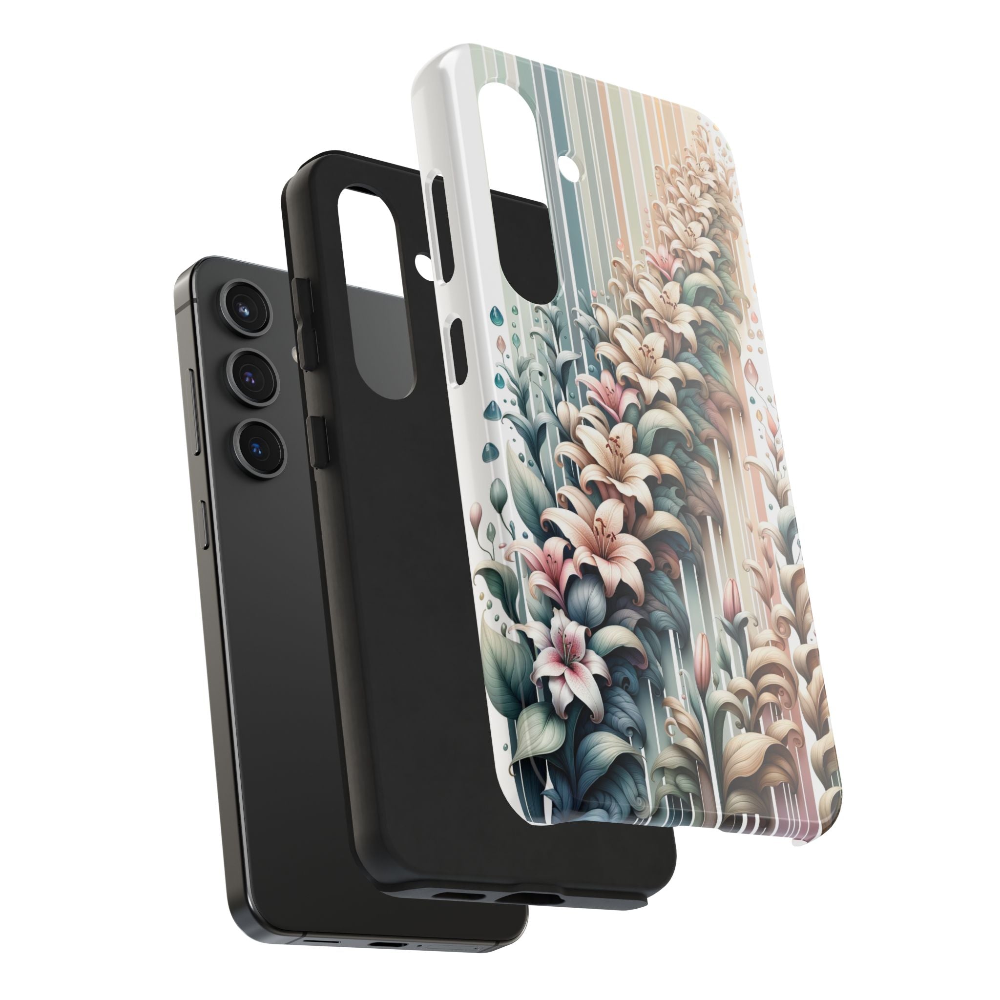Pastel lilies - Tough Phone Case