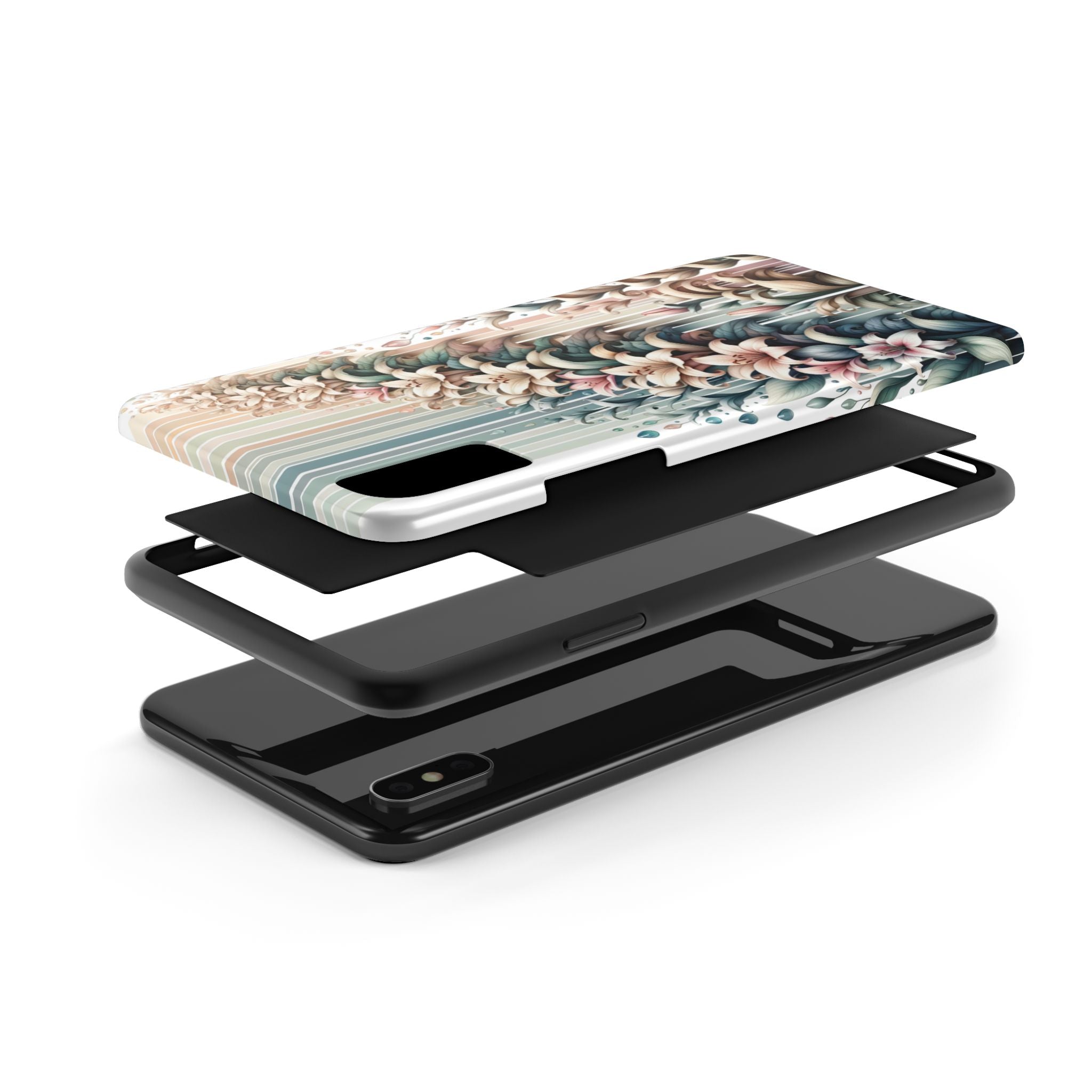 Pastel lilies - Tough Phone Case