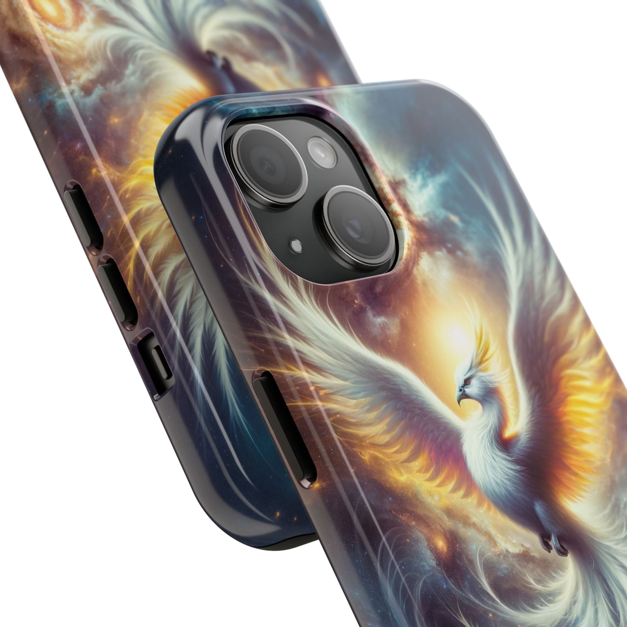 Phone Case - White Phoenix Design
