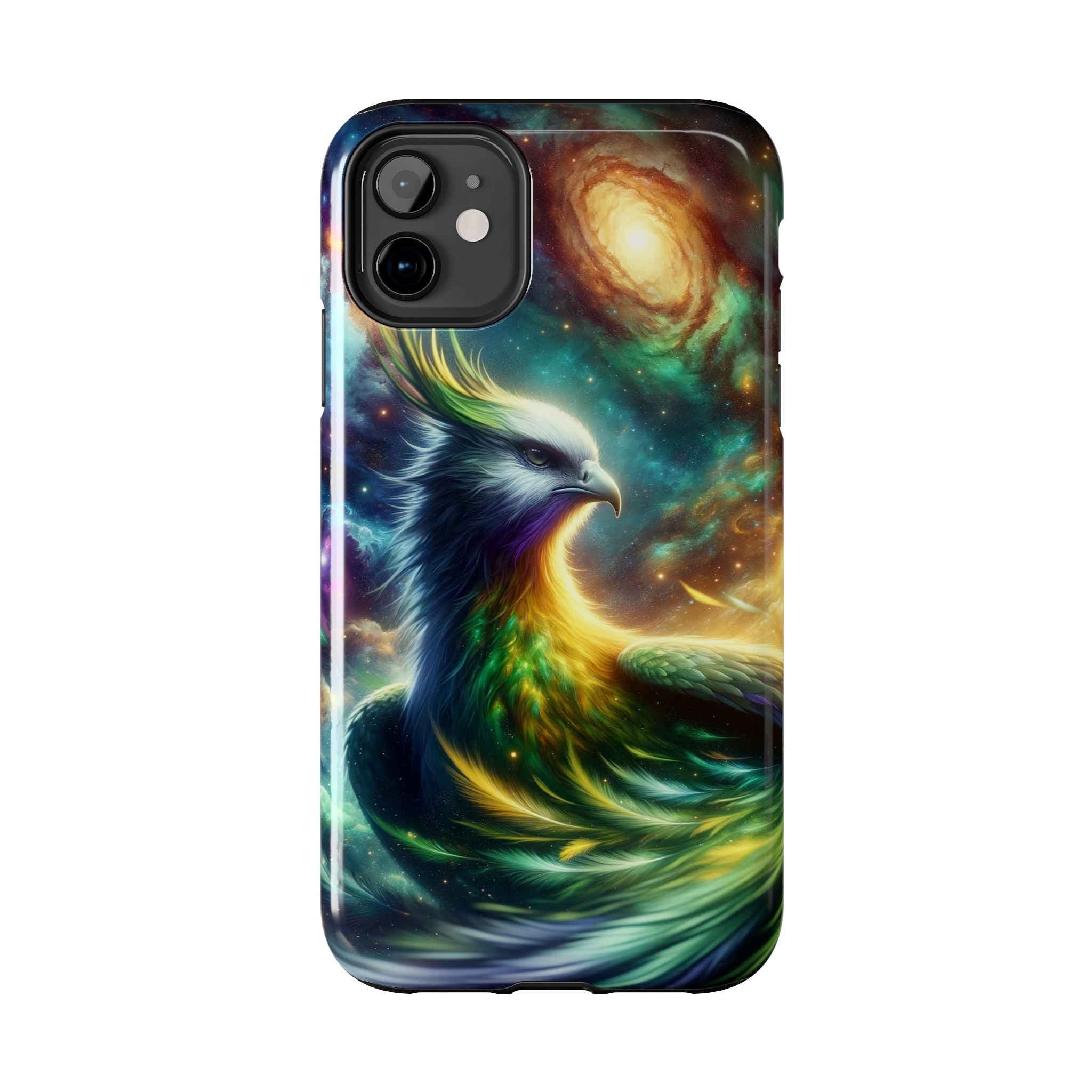 Phone Cases - Green Phoenix Design