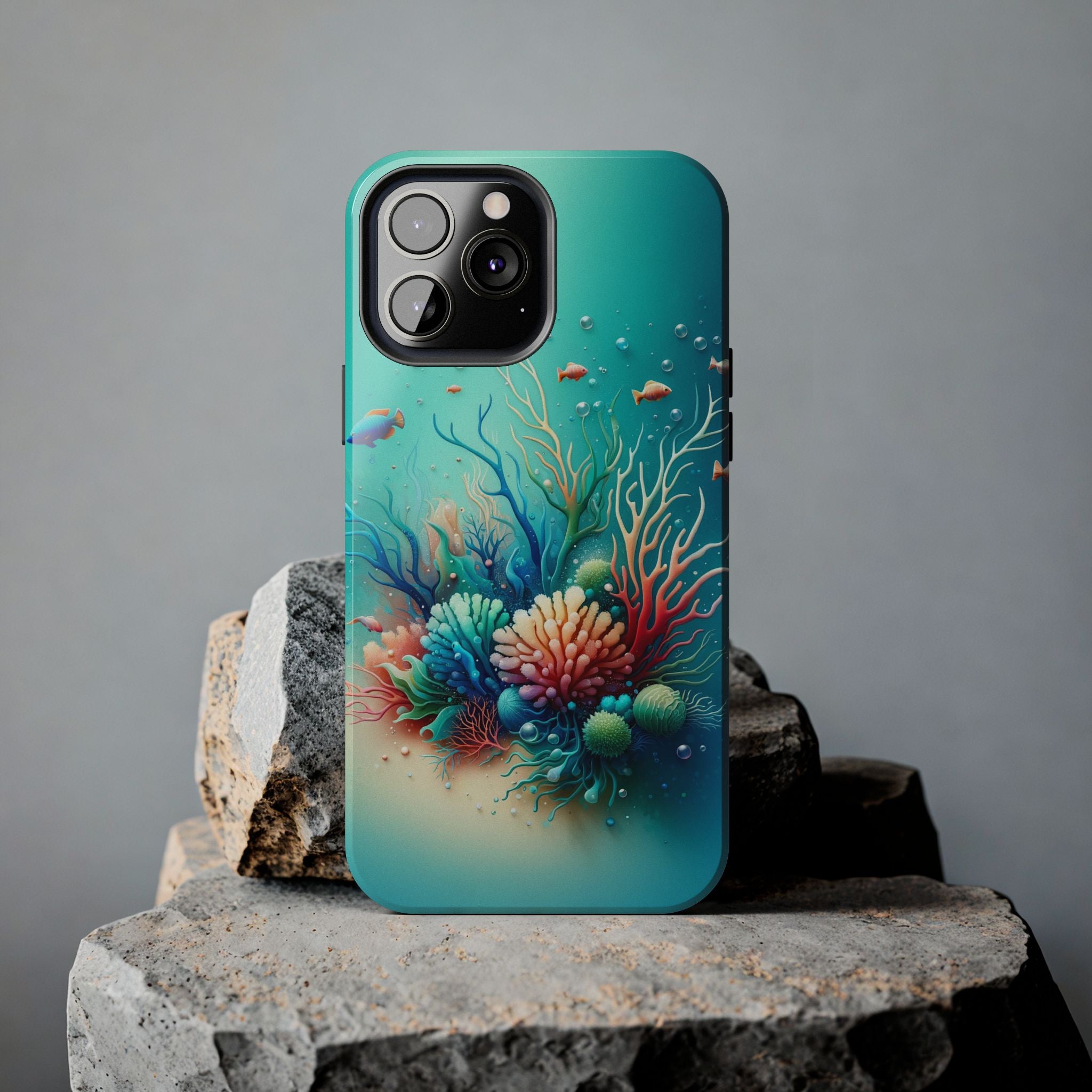 Phone Case Coral Reef Design