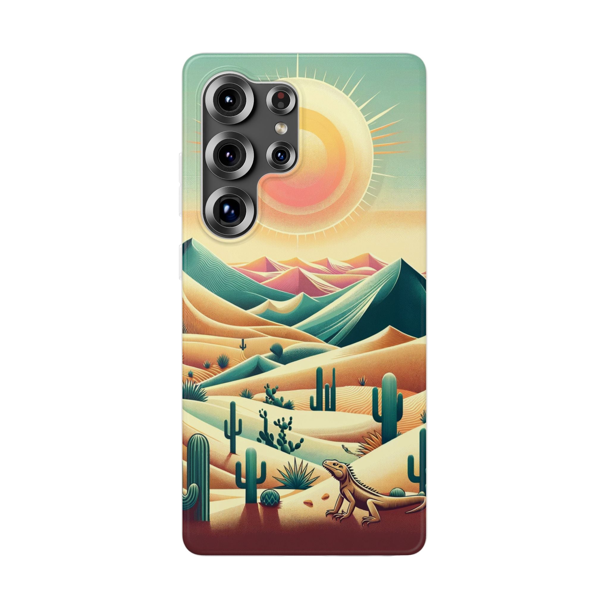 Iguana in the desert - Flexi Case (Samsung only)