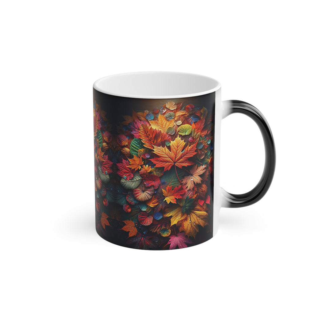Autumn Leaves Magic Mug — Color-Changing Coffee Cup