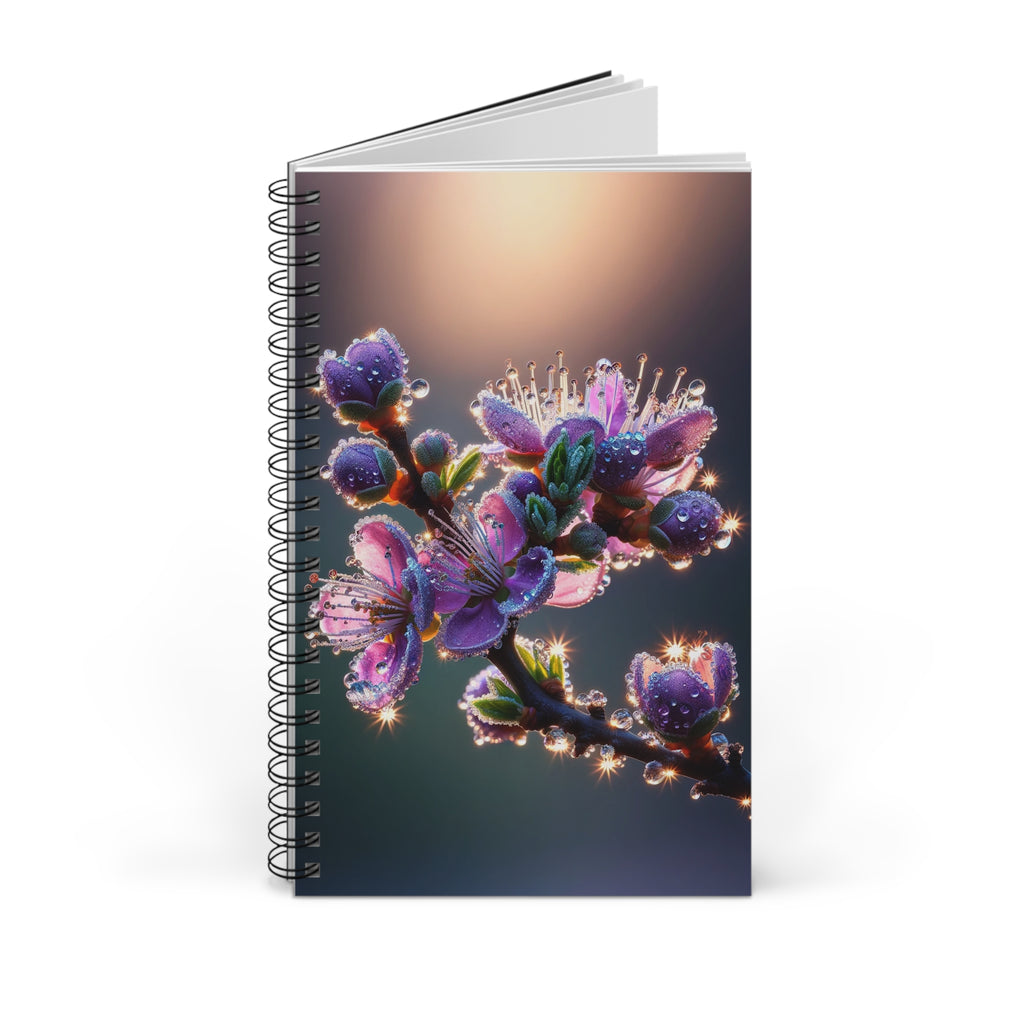 Lavender diamond flowers (3)- Spiral Journal