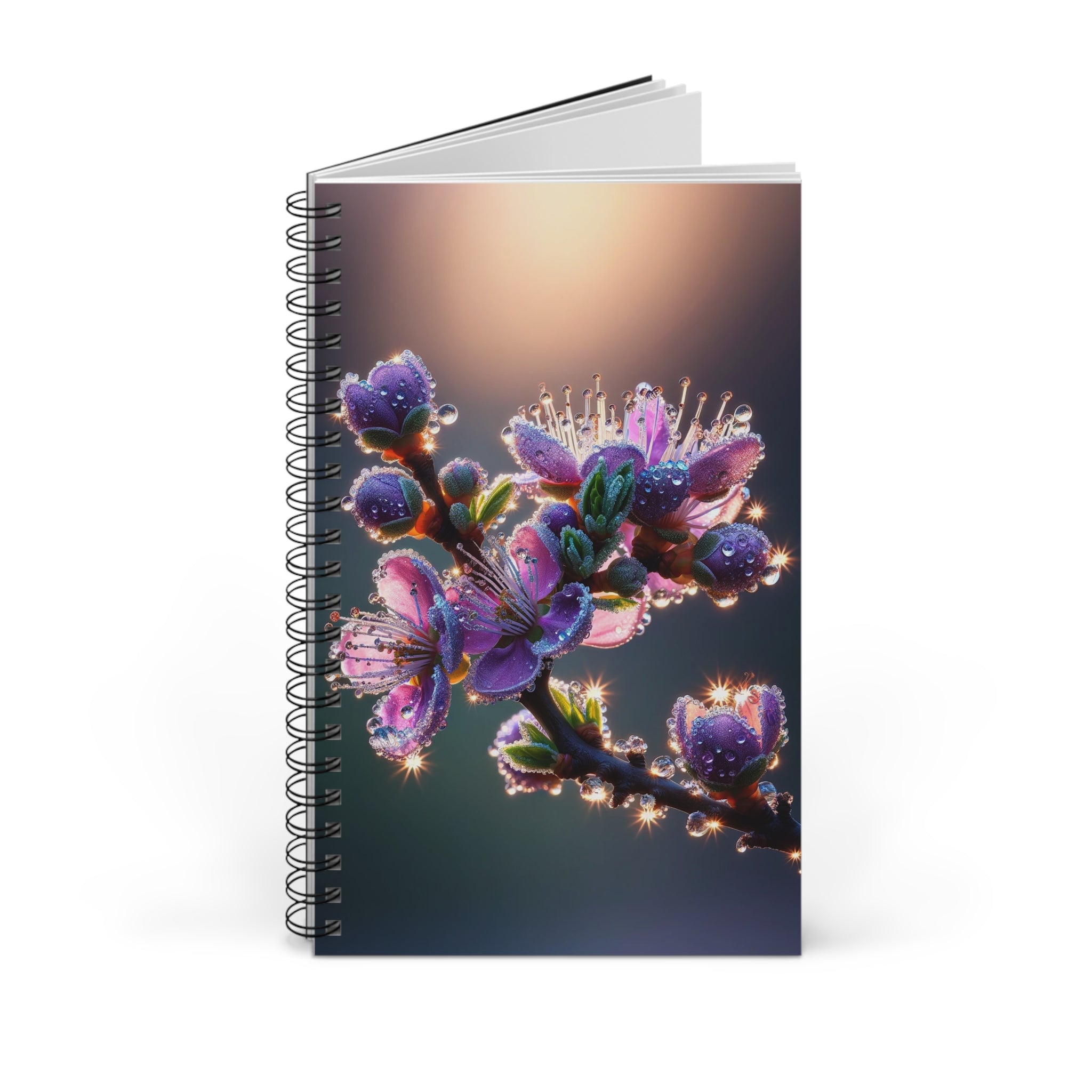 Lavender diamond flowers (3)- Spiral Journal