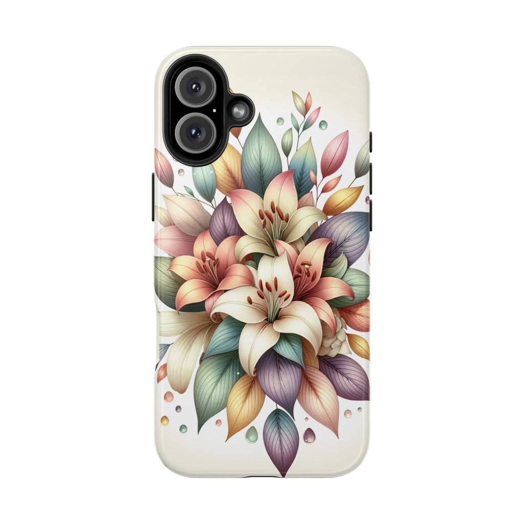Phone Cases - Beautiful Lily Bouquet Design