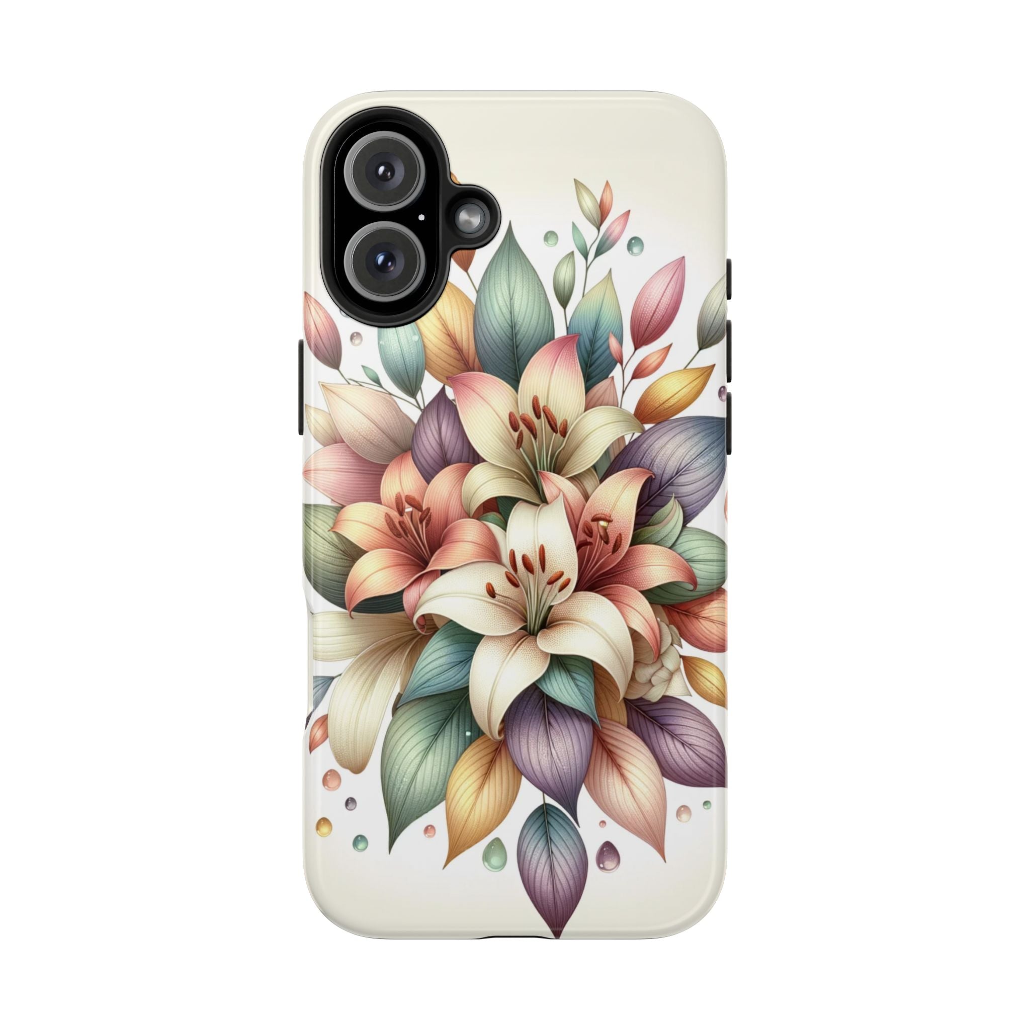Phone Cases - Beautiful Lily Bouquet Design