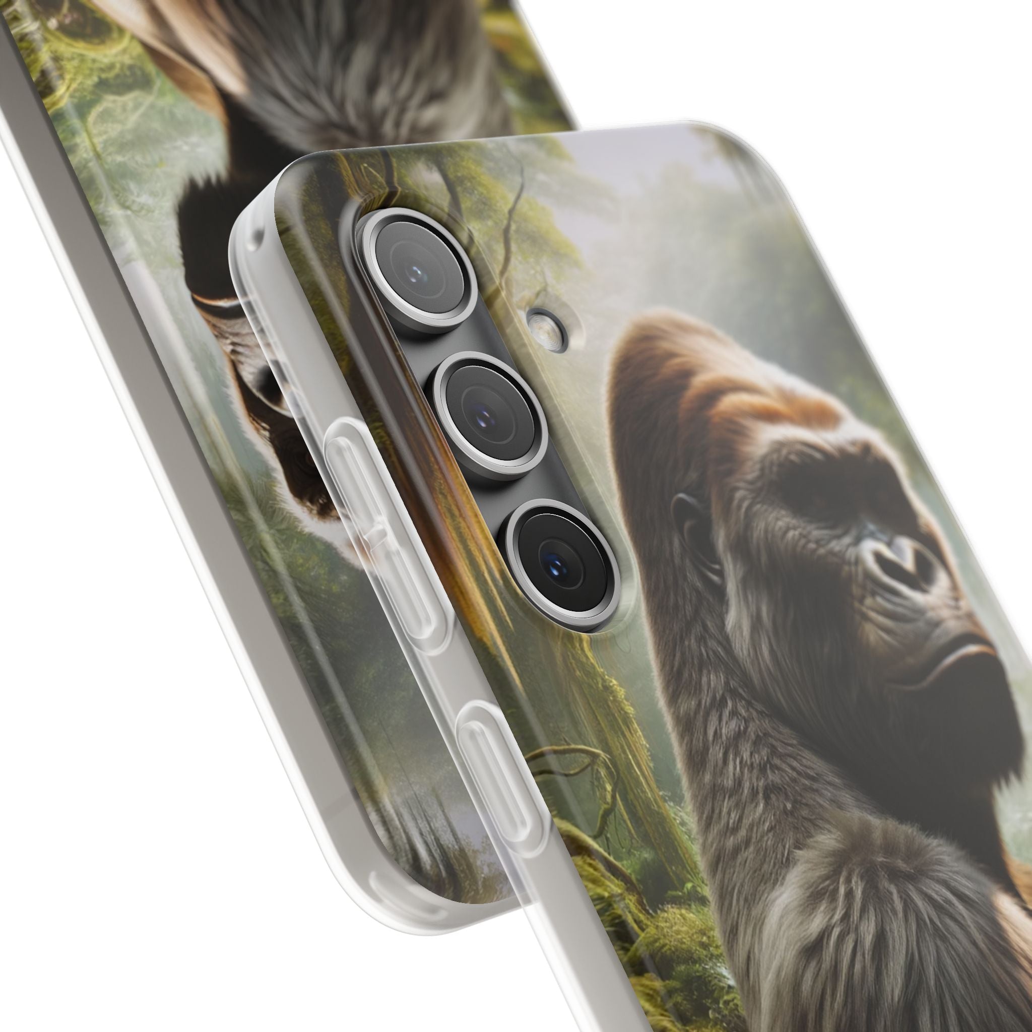 Curious Gorilla - Flexi Case (for Samsung only)