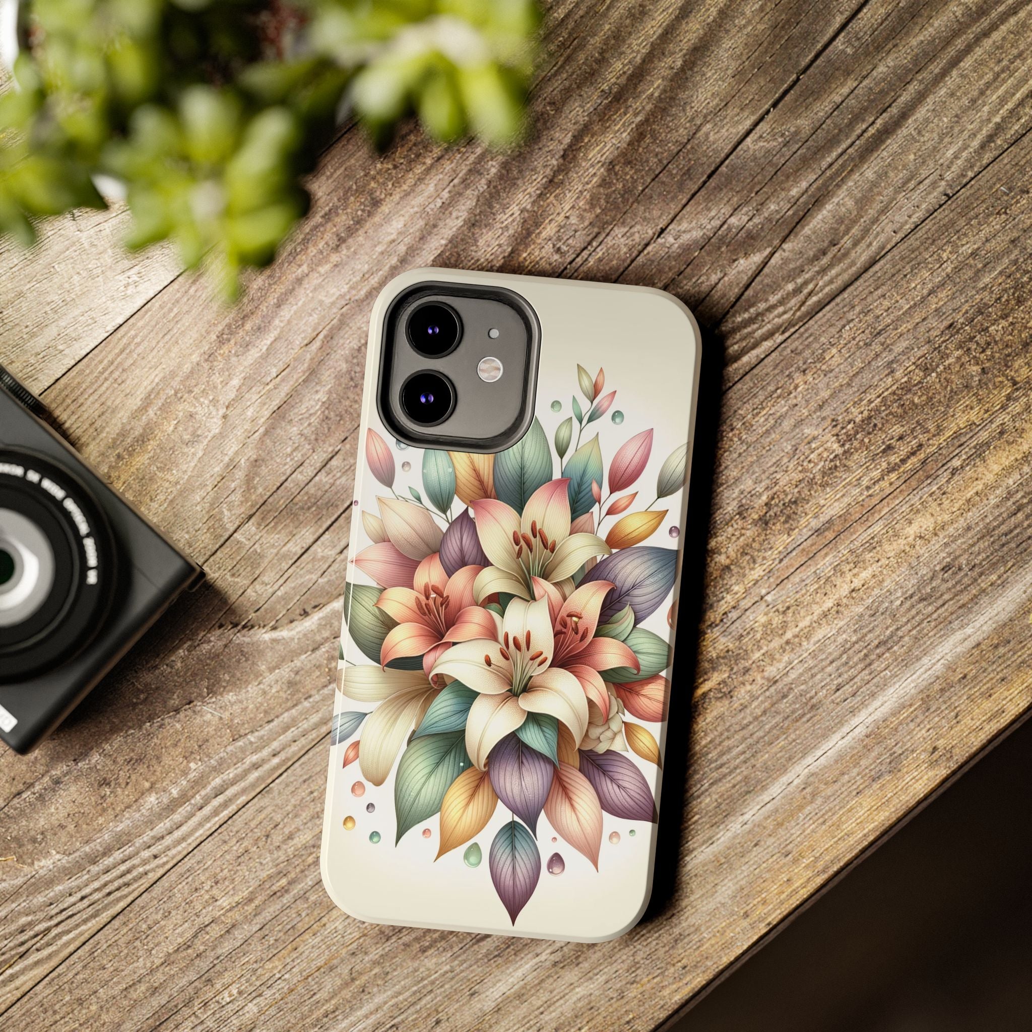Phone Cases - Beautiful Lily Bouquet Design
