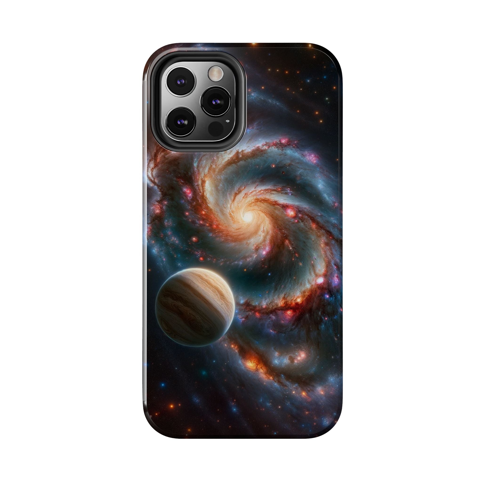 Yellow planet and wormhole - Tough Phone Case
