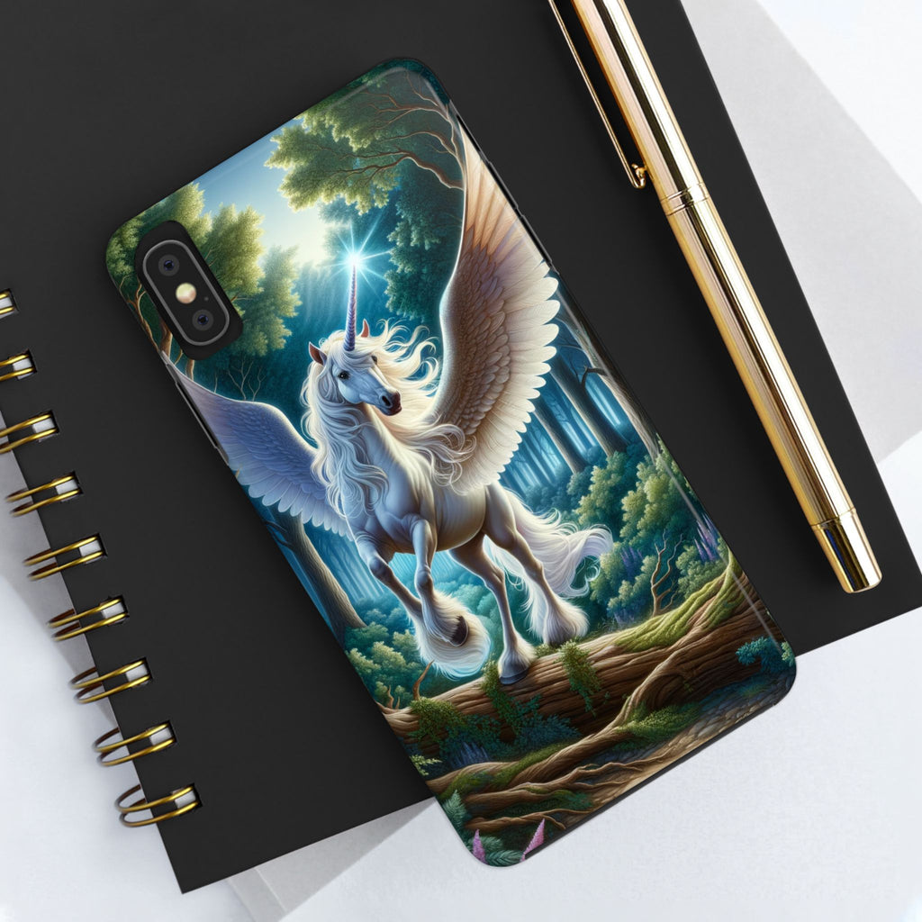Landing Unicorn - Tough Phone Case