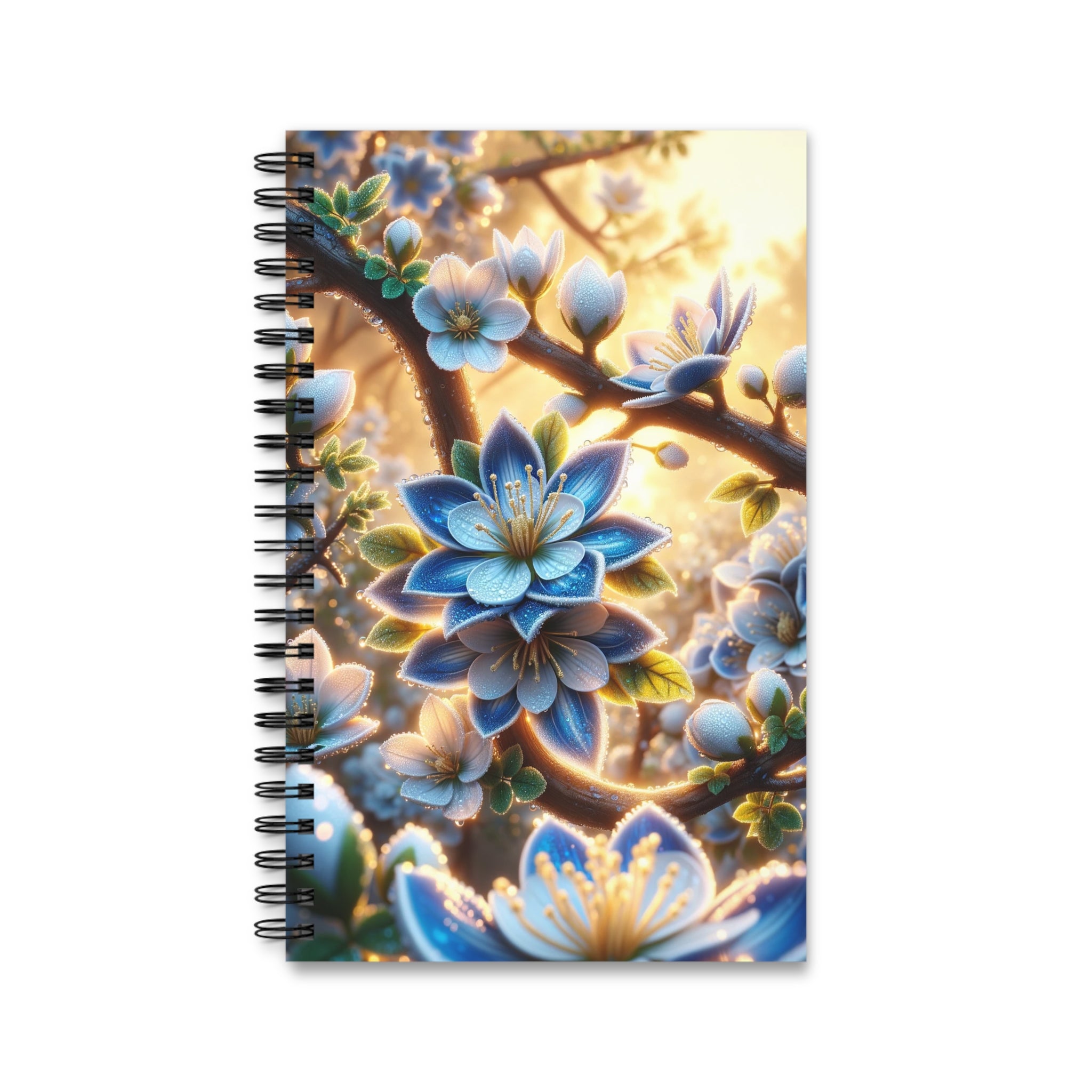 Beautiful Blue-white Blossoms (3) - Spiral Journal