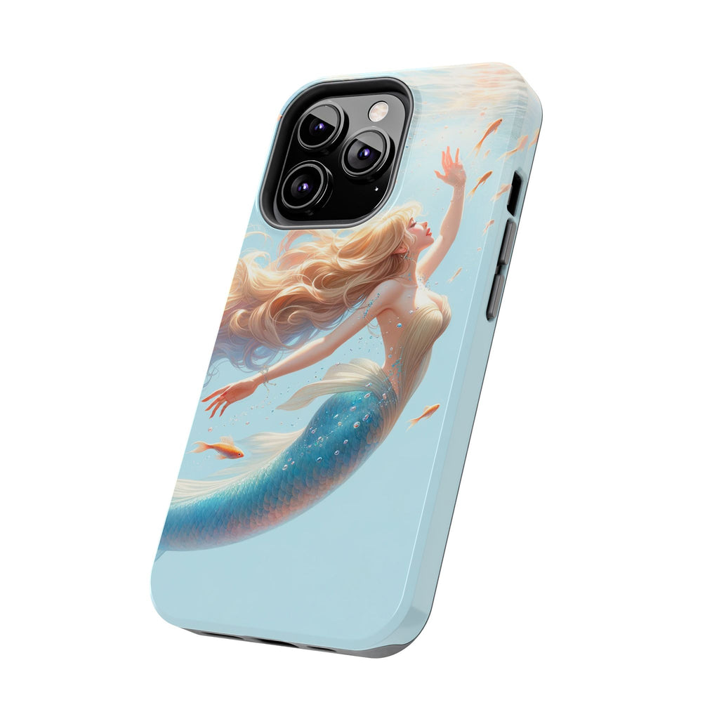 Blond mermaid - Tough Phone Case