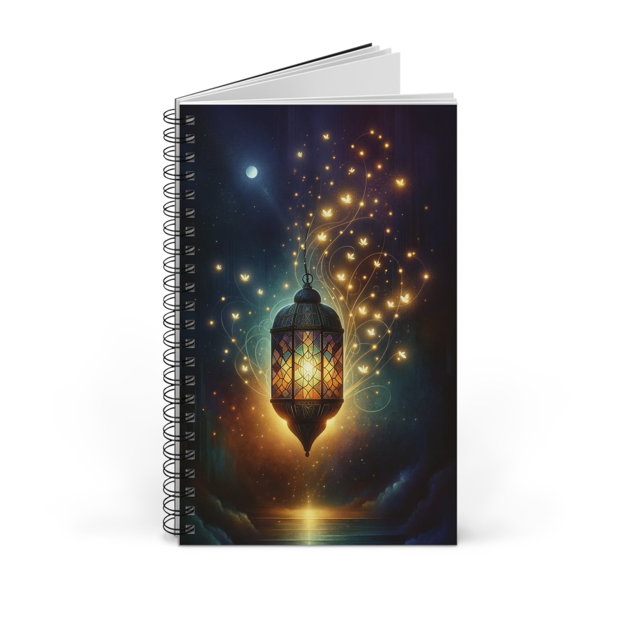 Light & Butterflies Lamp - Spiral Journal (EU)