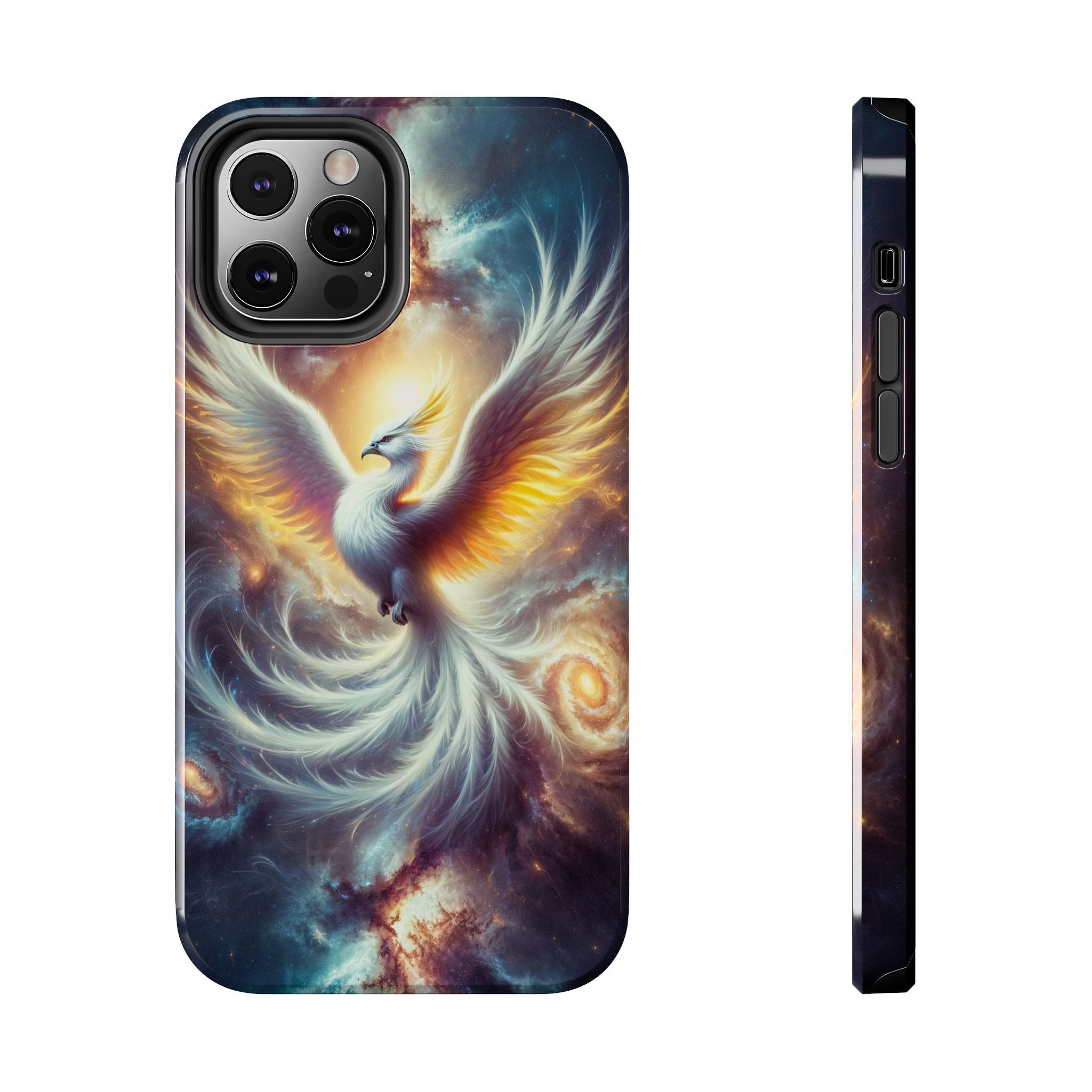 Phone Case - White Phoenix Design
