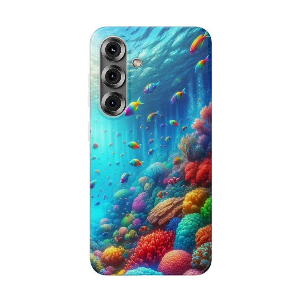 Colourful fish - Flexi Case (Samsung only)