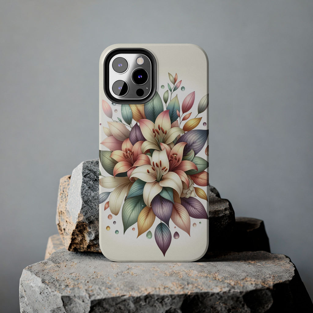 Phone Cases - Beautiful Lily Bouquet Design