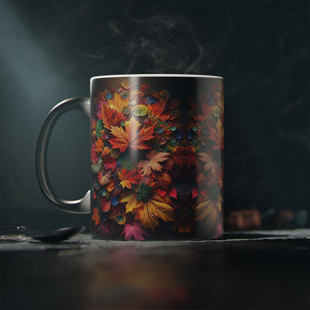 Autumn Leaves Magic Mug — Color-Changing Coffee Cup