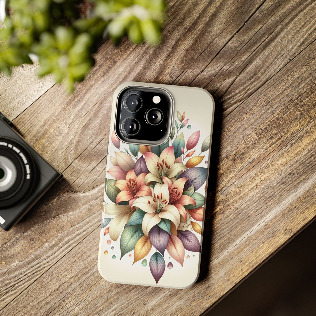 Phone Cases - Beautiful Lily Bouquet Design