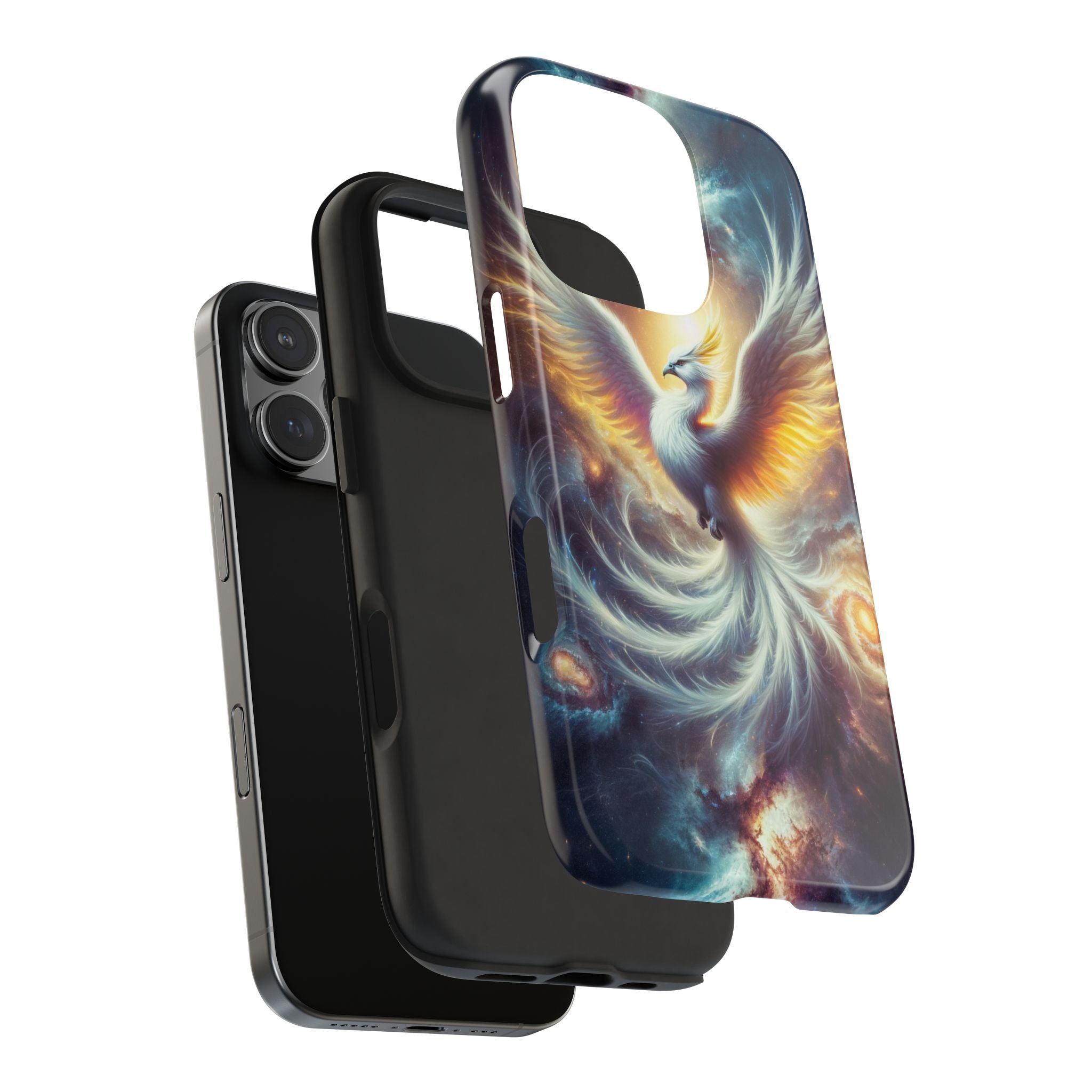 Phone Case - White Phoenix Design