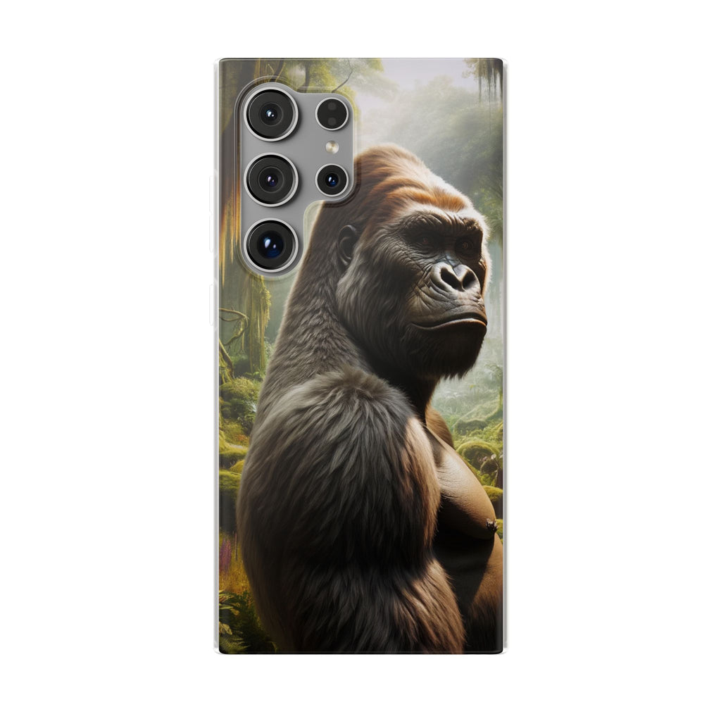 Curious Gorilla - Flexi Case (for Samsung only)