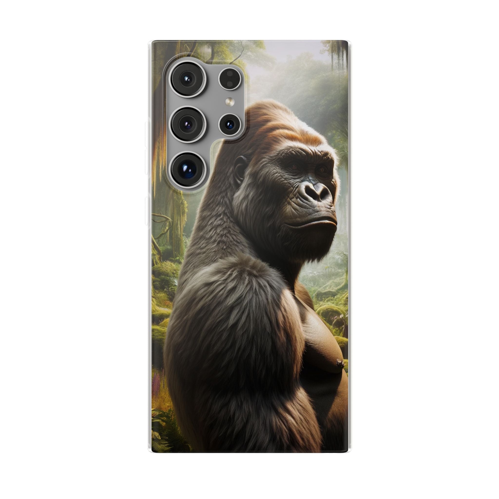 Curious Gorilla - Flexi Case (for Samsung only)