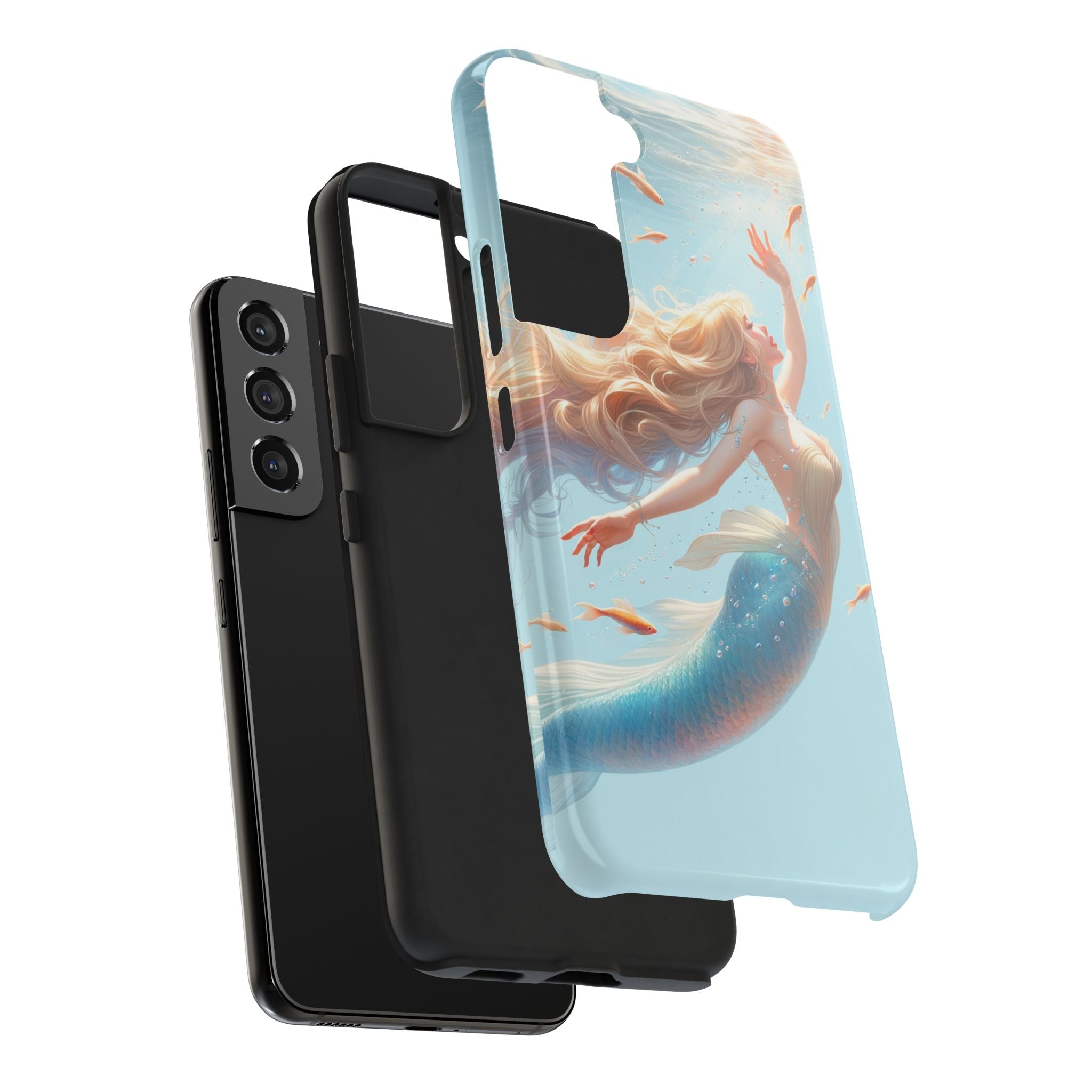 Blond mermaid - Tough Phone Case