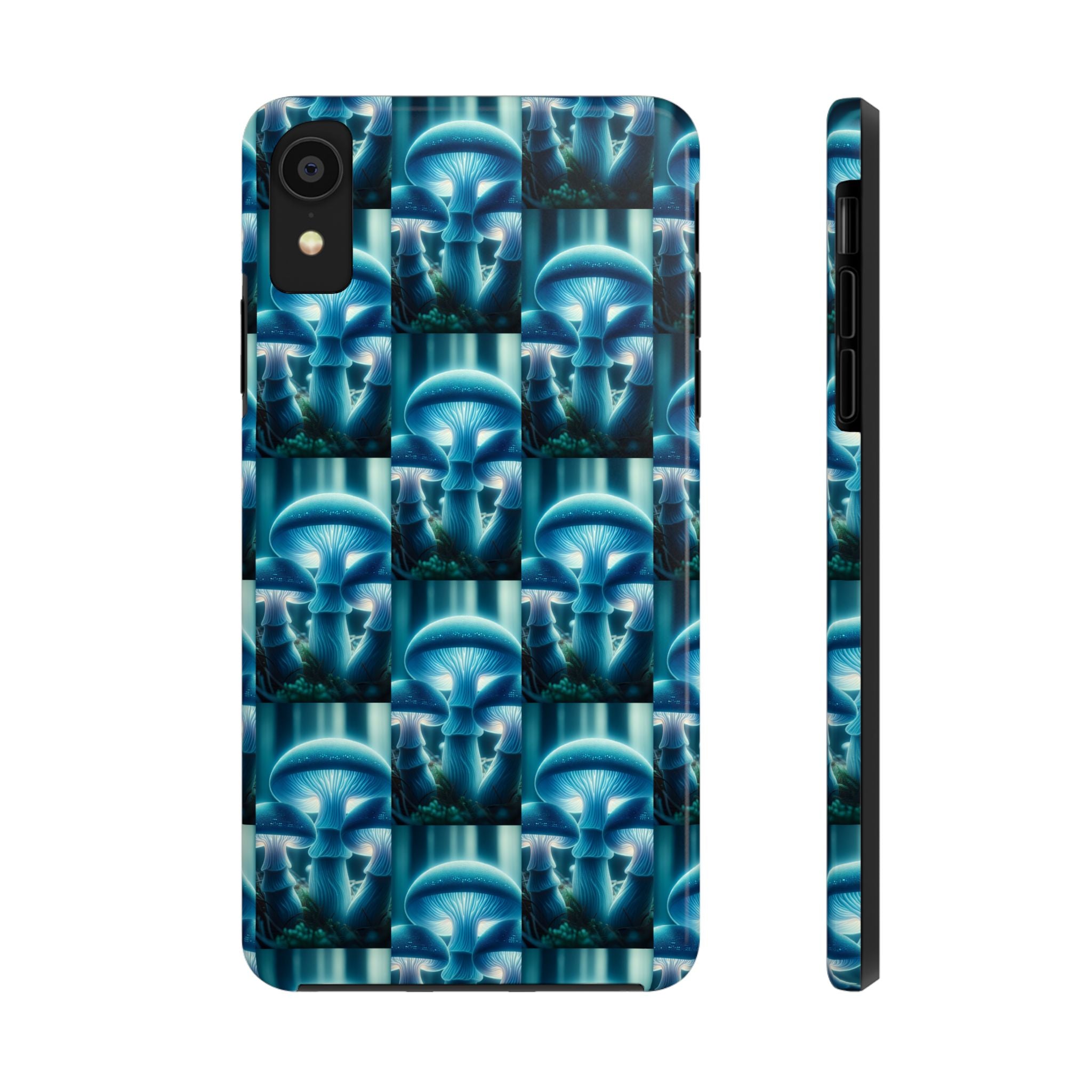 Blue Mushrooms - Tough Phone Case
