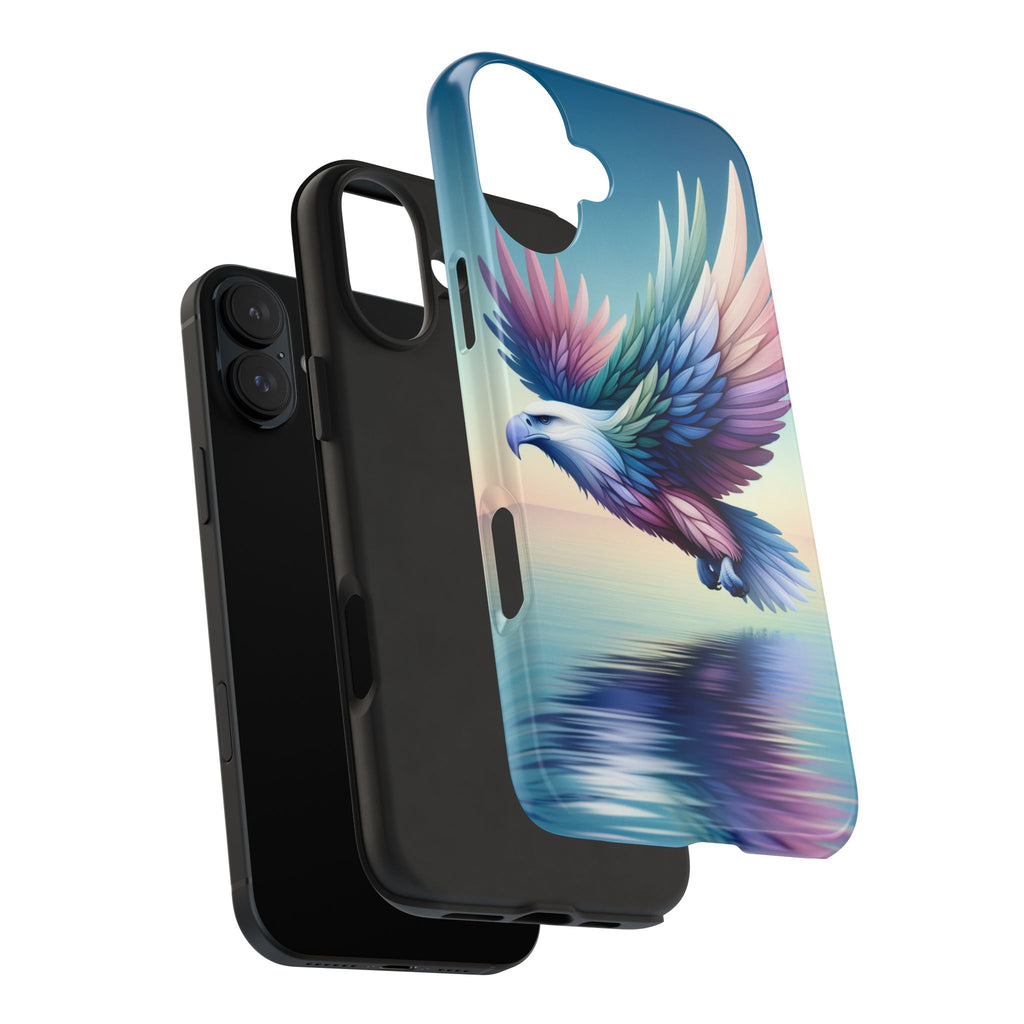 Eagle with colourful feathers - Tough Phone Case