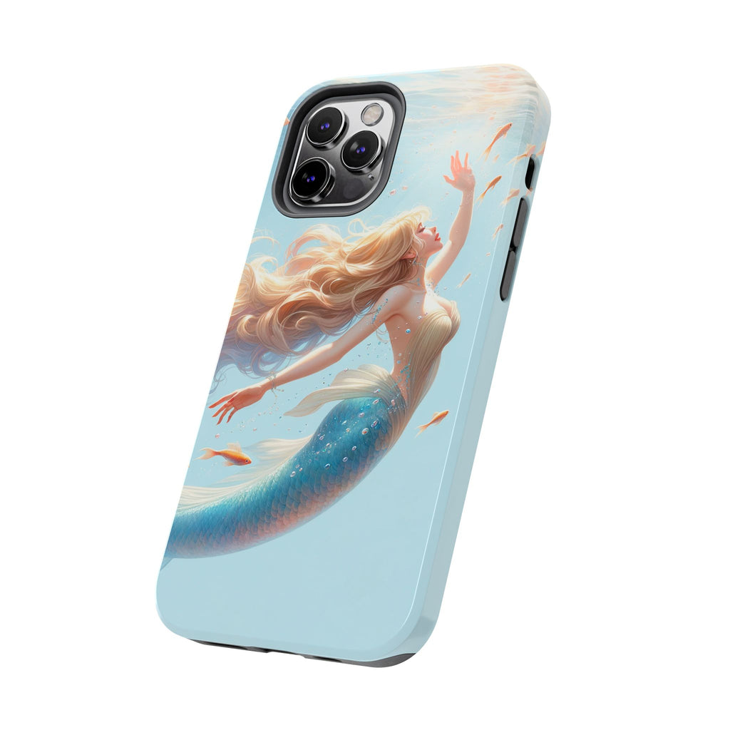 Blond mermaid - Tough Phone Case