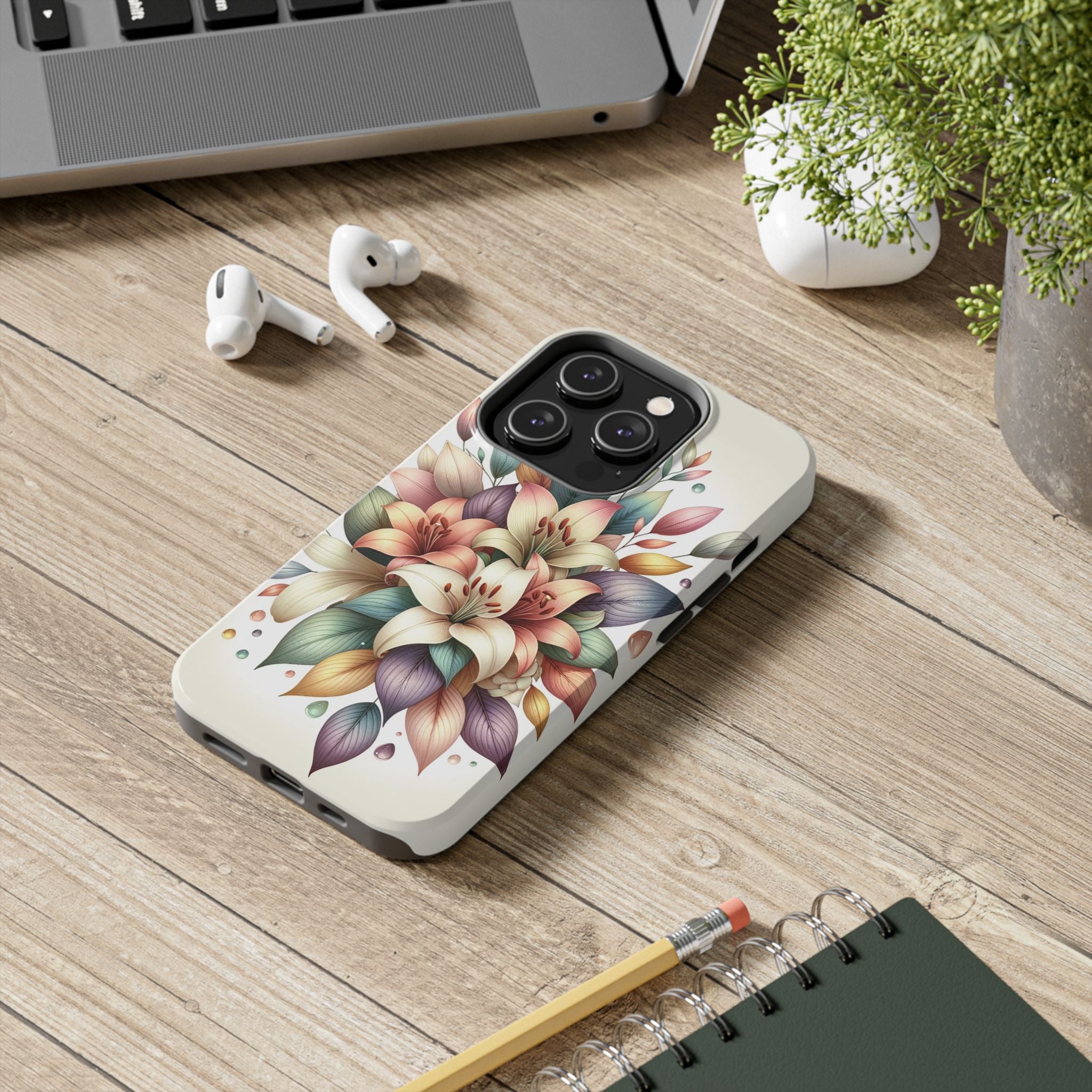 Phone Cases - Beautiful Lily Bouquet Design