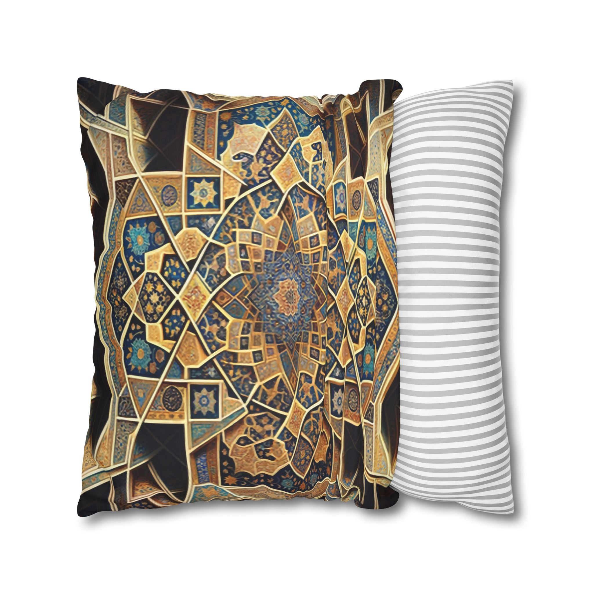 Persian Art (3) - Suede Square Pillowcase