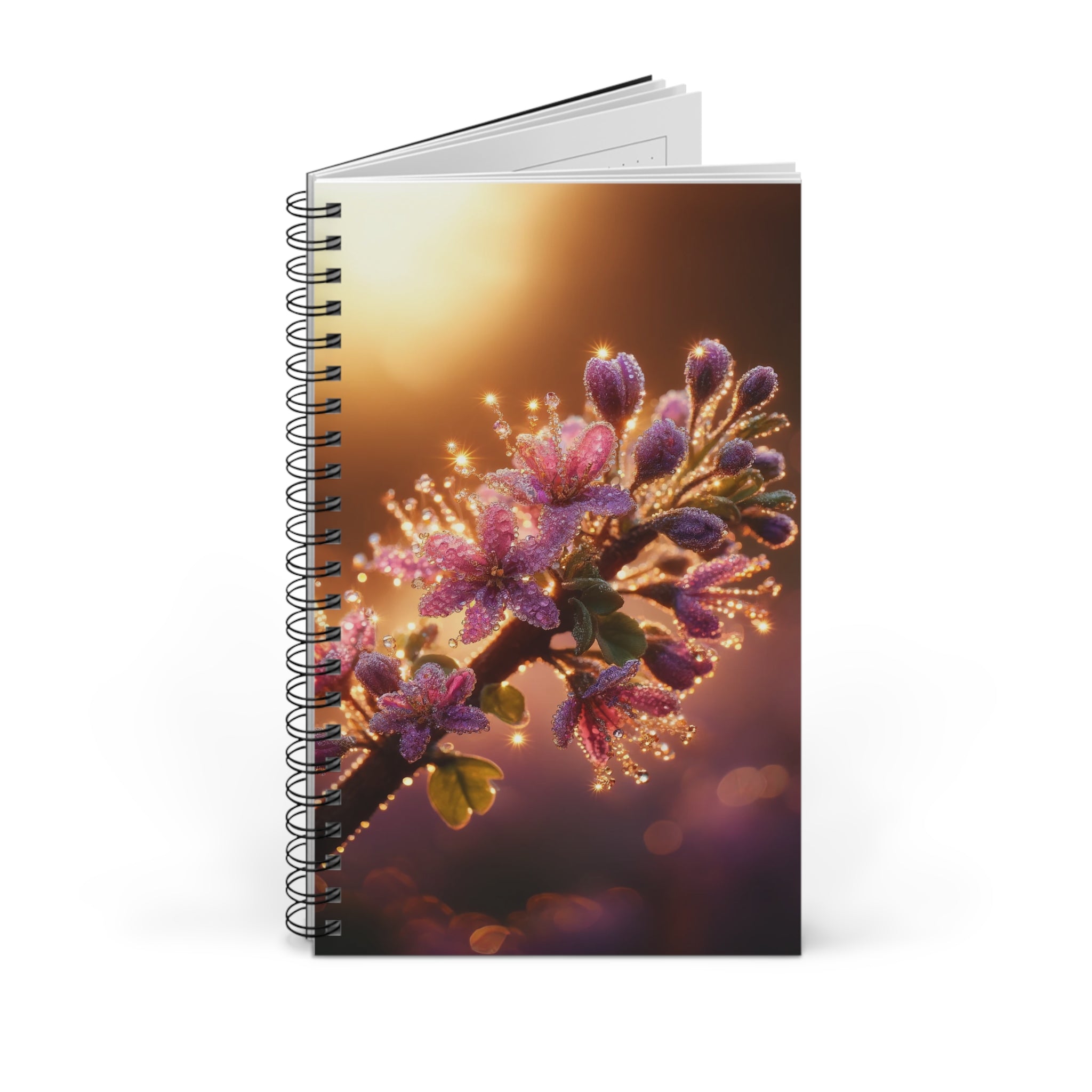 Lavender-coloured Diamond flowers (5) - Spiral Journal