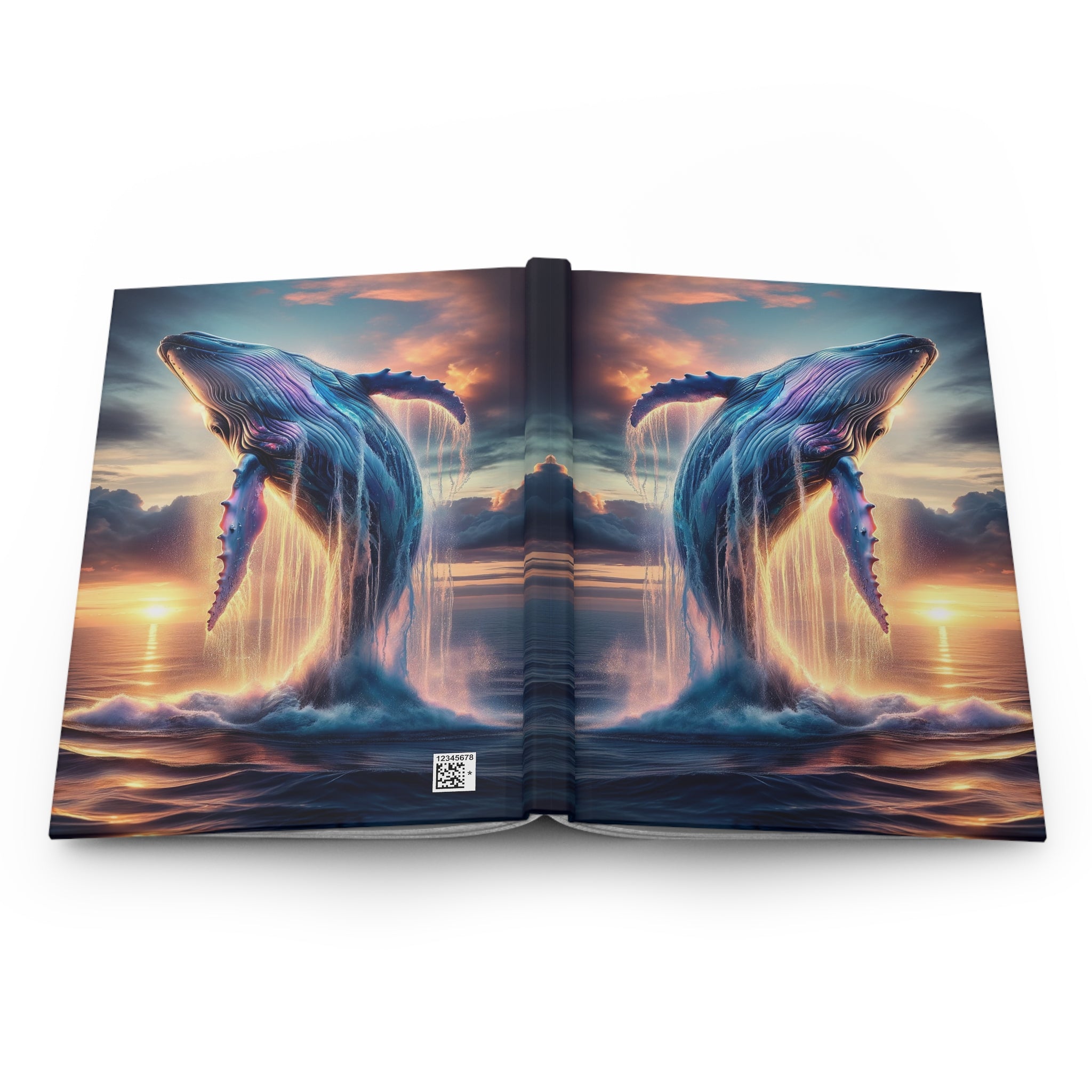 Whale 1 - Hardcover Notebook