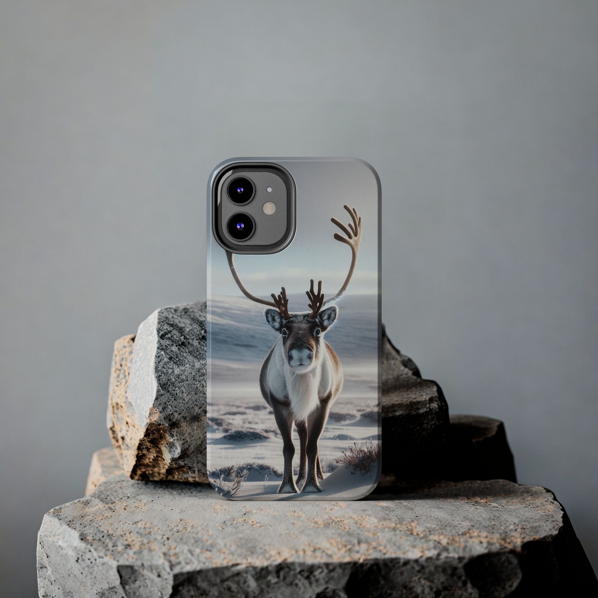 Phone Cases - Curious Reindeer Design