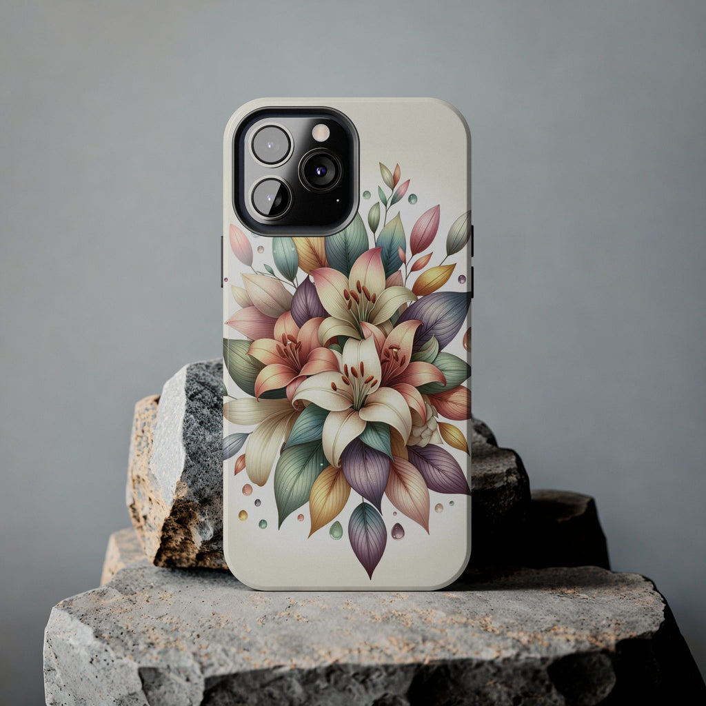 Phone Cases - Beautiful Lily Bouquet Design