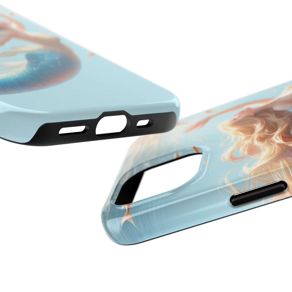 Blond mermaid - Tough Phone Case